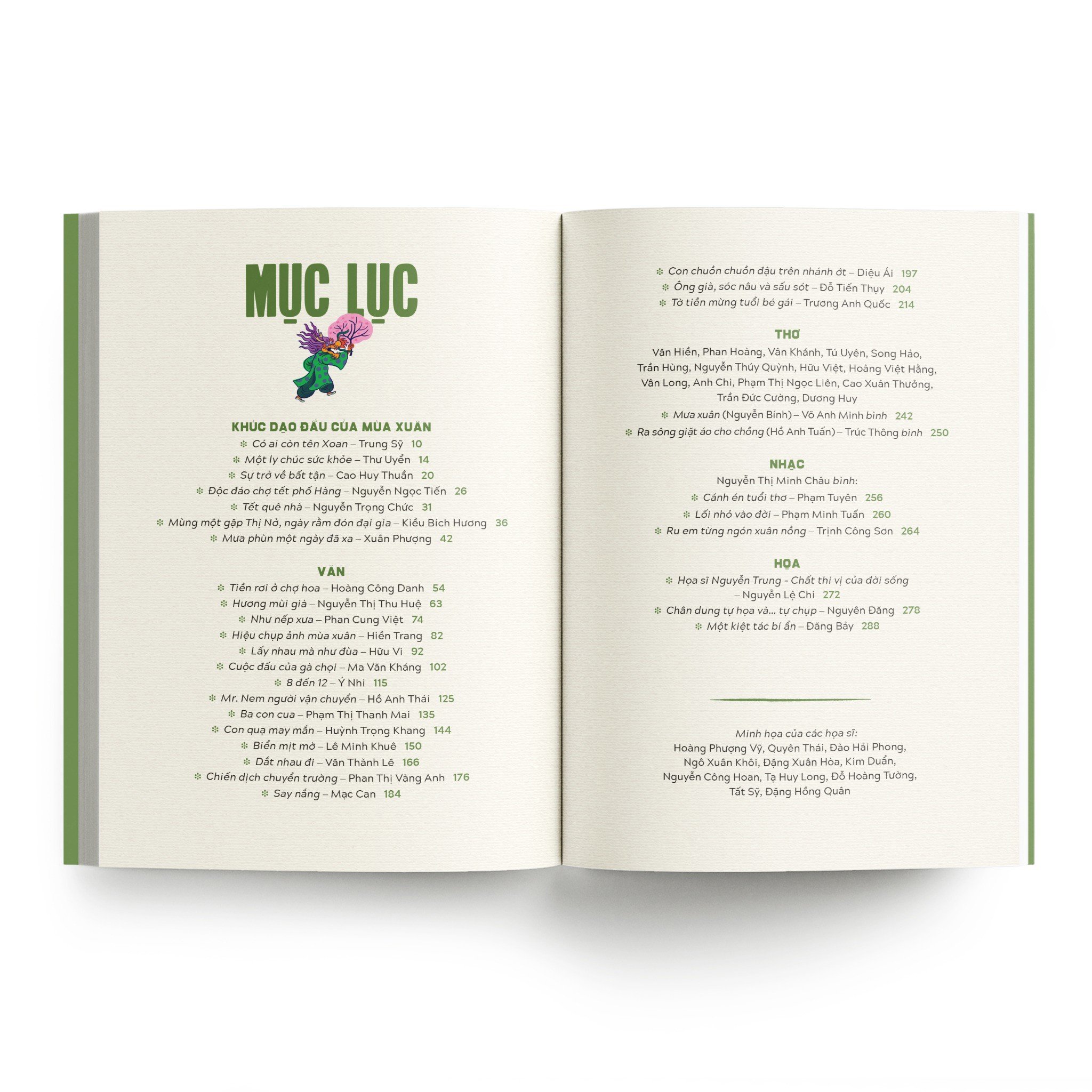 sách tết giáp thìn 2024 - hợp tuyển văn thơ nhạc hoạ chủ đề mùa xuân và ngày tết