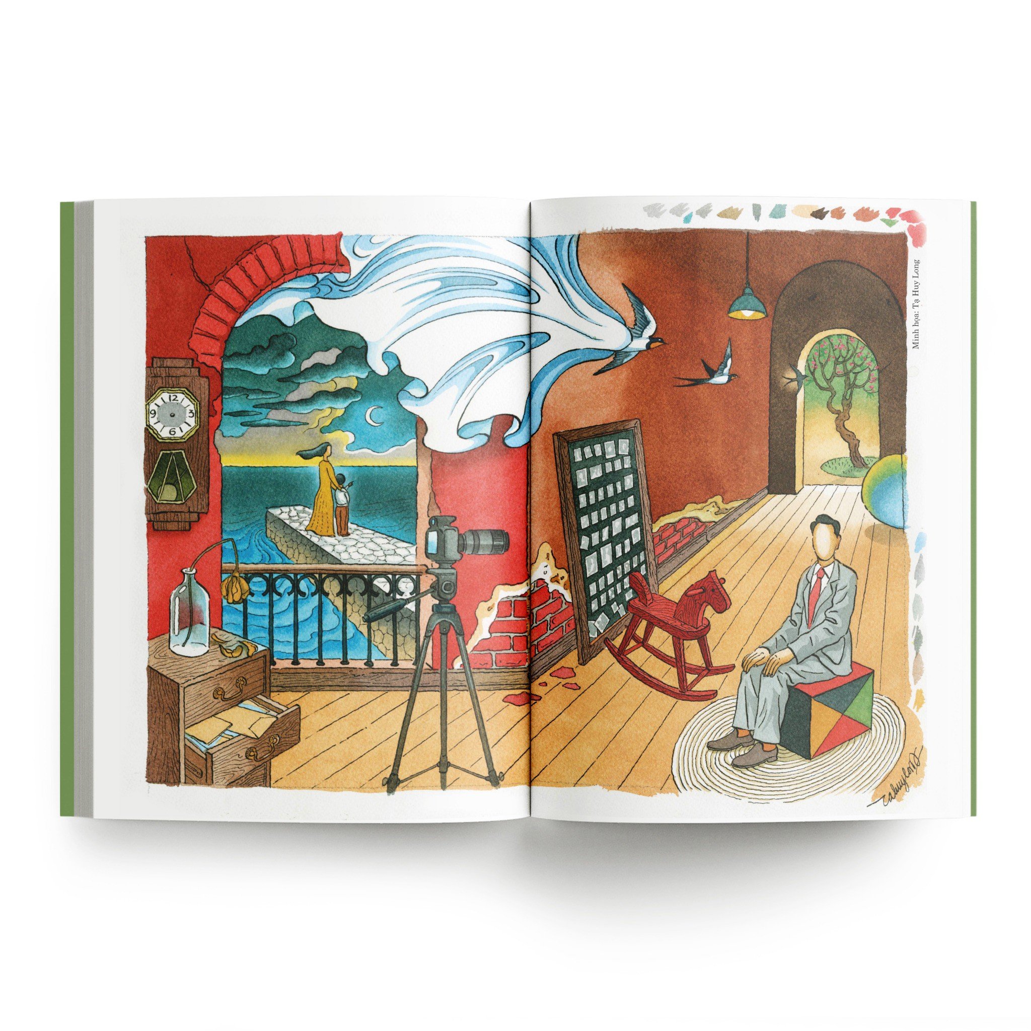 sách tết giáp thìn 2024 - hợp tuyển văn thơ nhạc hoạ chủ đề mùa xuân và ngày tết