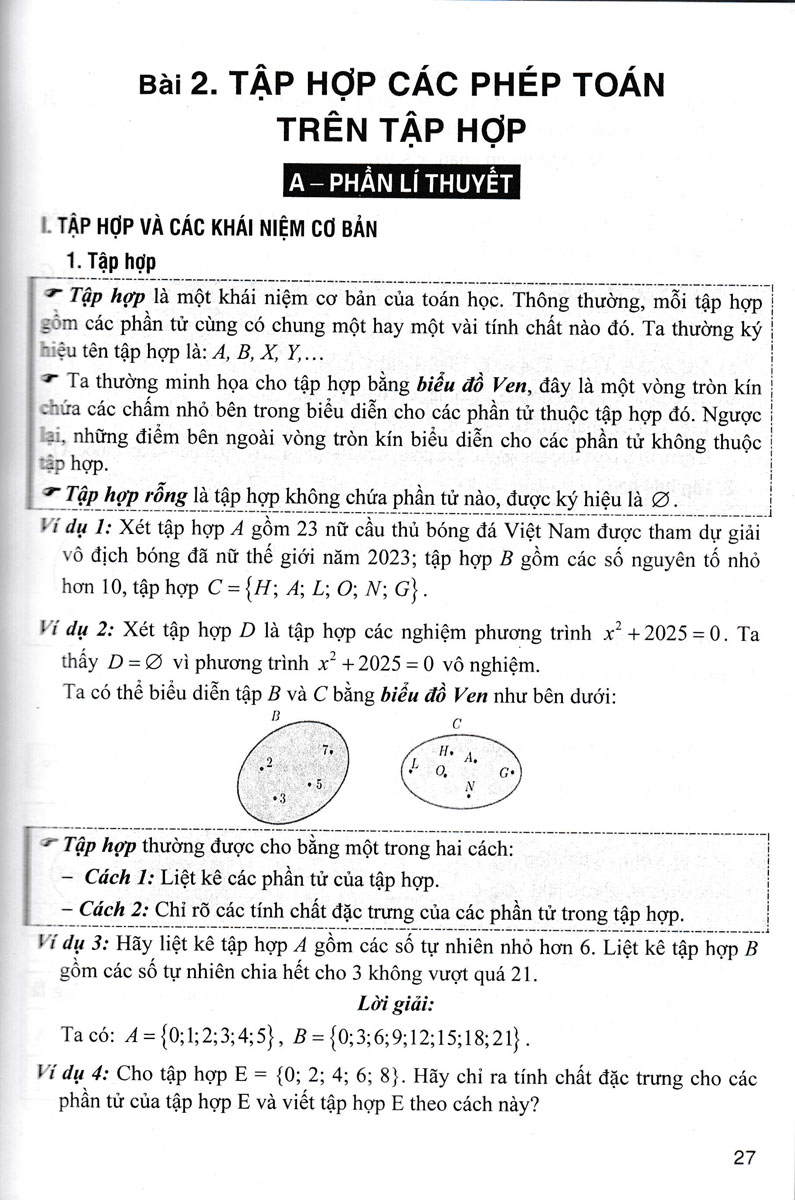 sách tham khảo toán 10 - quyển 1 (biên soạn theo chương trình giáo dục phổ thông mới - dùng chung cho các bộ sgk hiện hành)