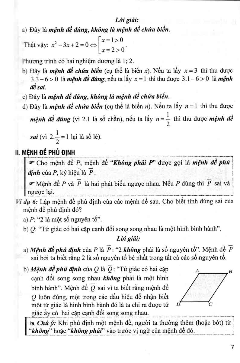 sách tham khảo toán 10 - quyển 1 (biên soạn theo chương trình giáo dục phổ thông mới - dùng chung cho các bộ sgk hiện hành)