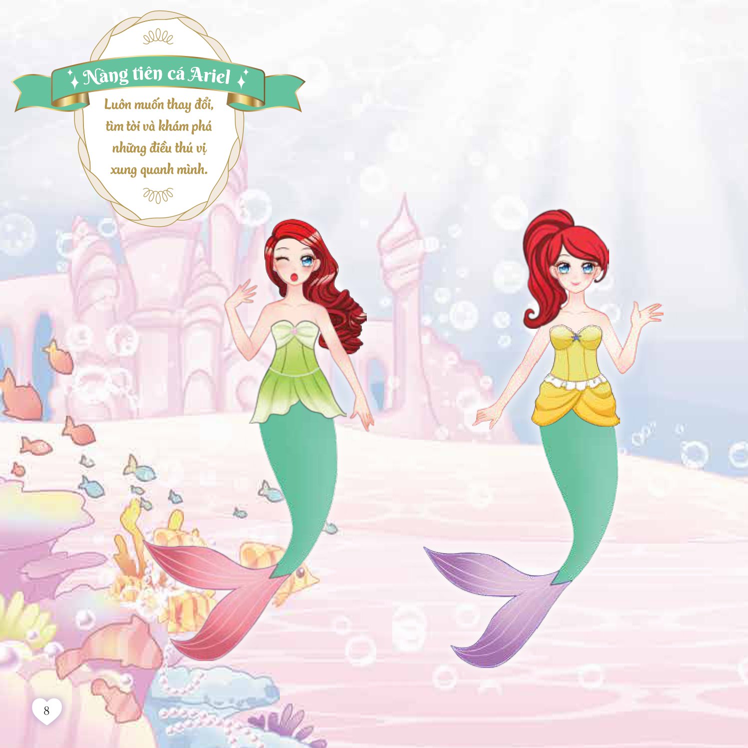 sách thời trang - công chúa cổ tích