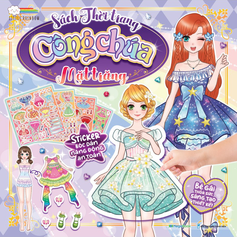 sách thời trang - công chúa mặt trăng