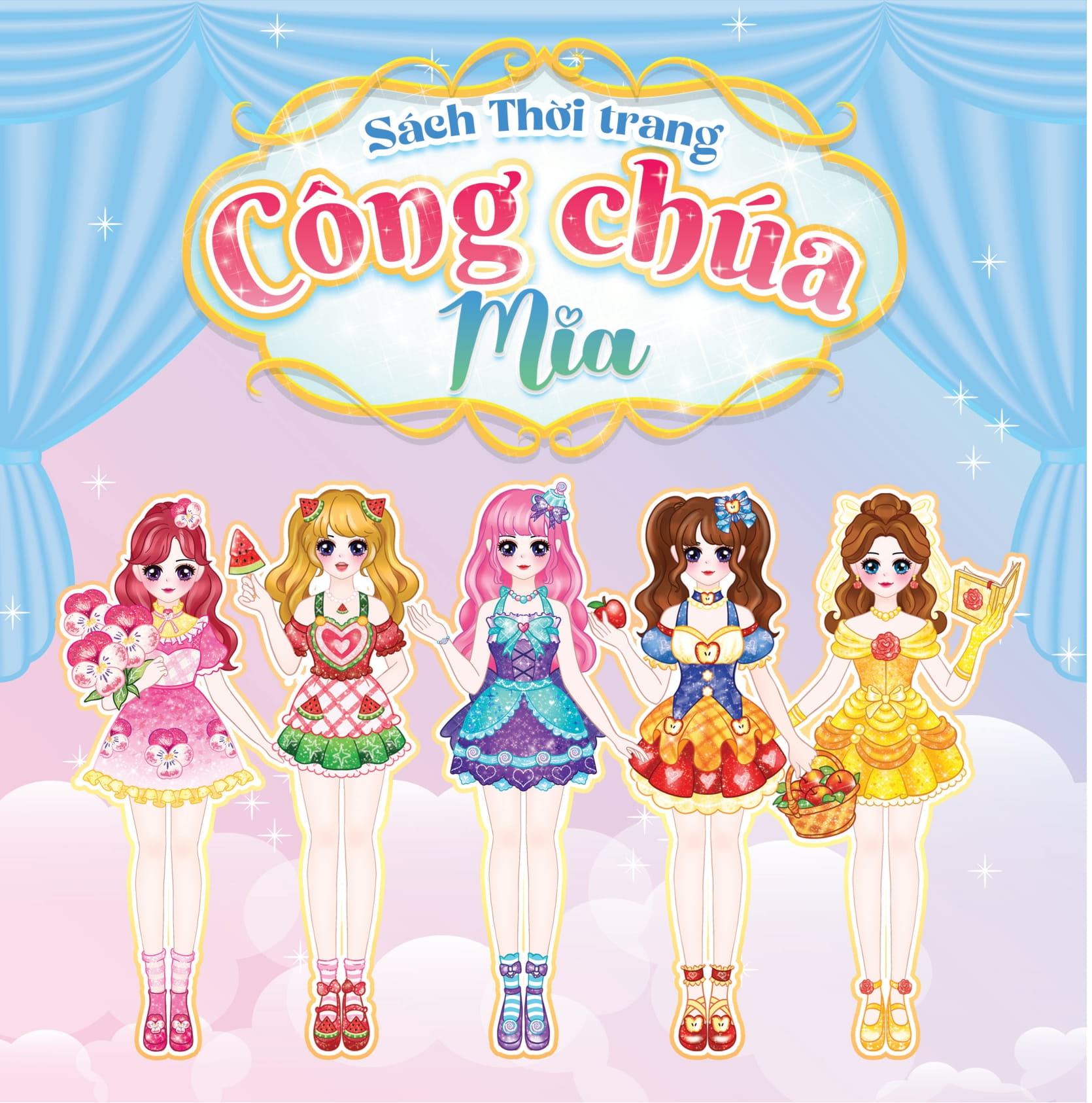 sách thời trang - công chúa mia