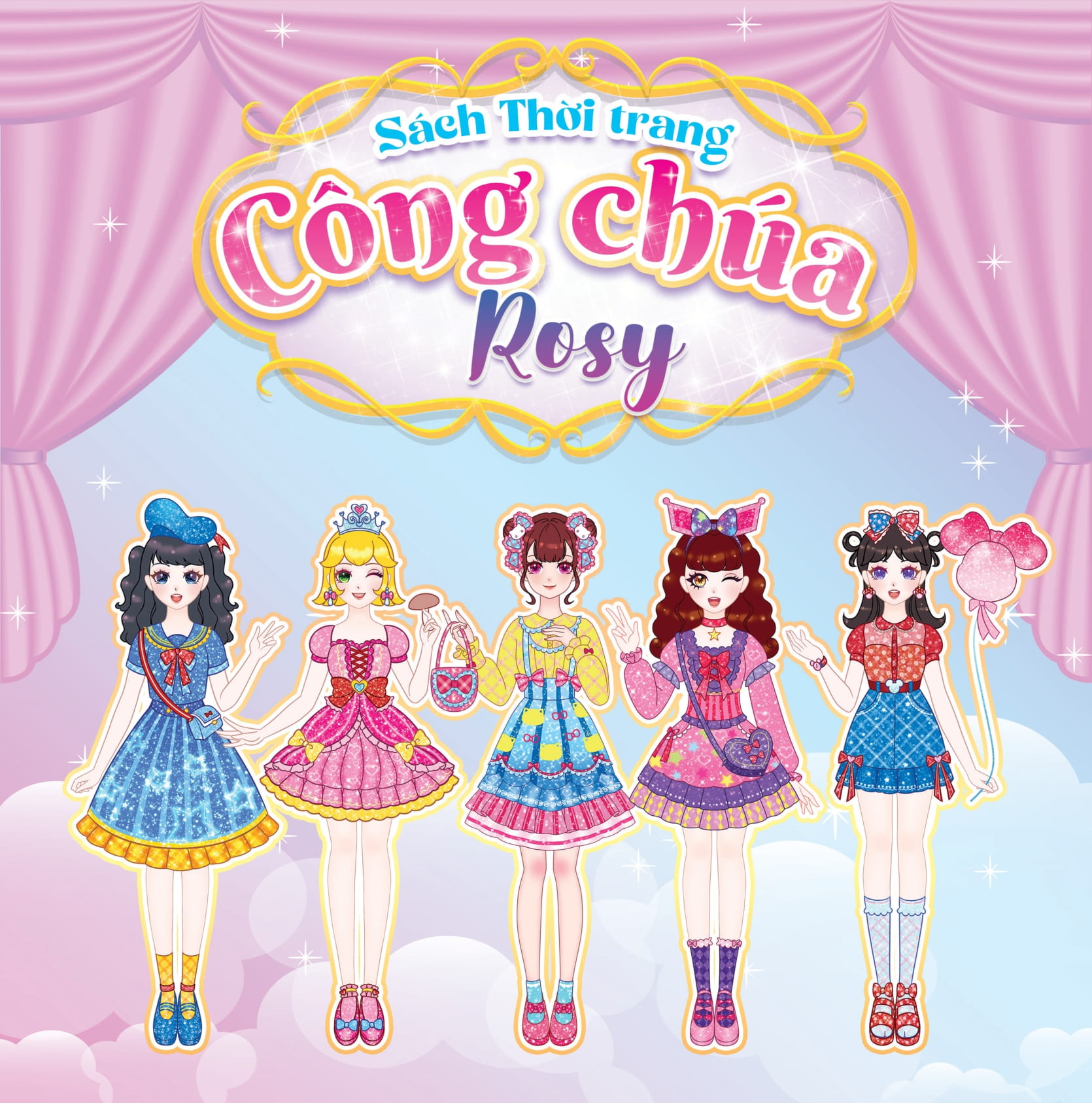 sách thời trang - công chúa rosy