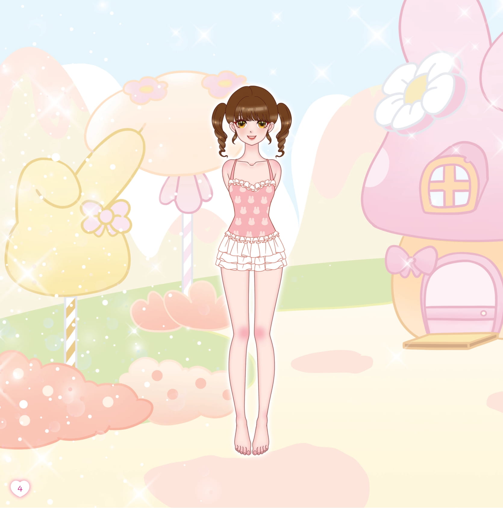 sách thời trang - công chúa rosy