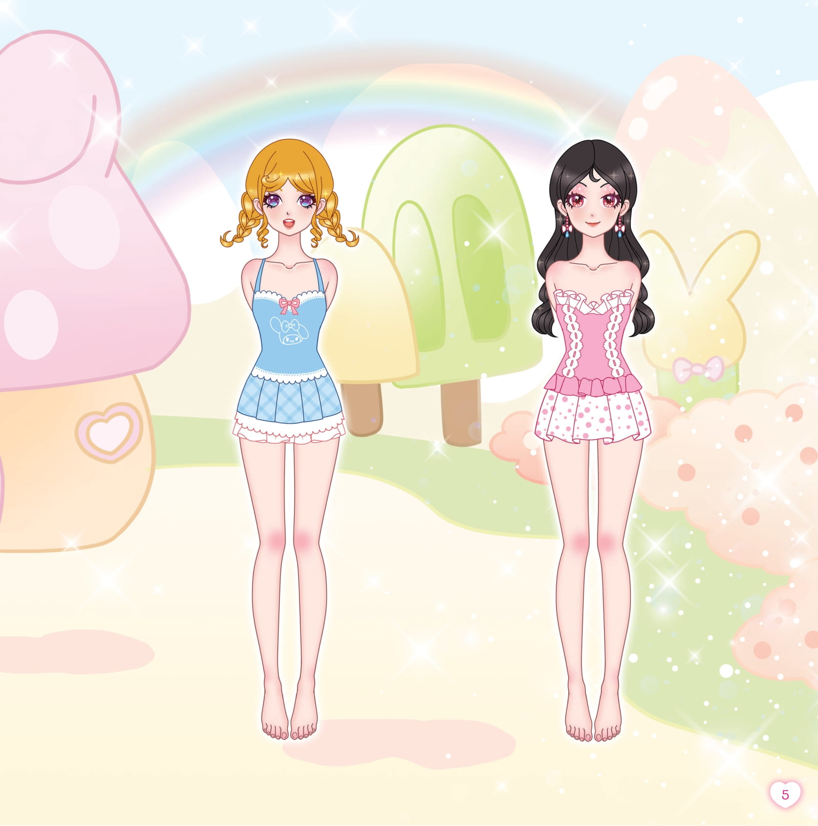 sách thời trang - công chúa rosy