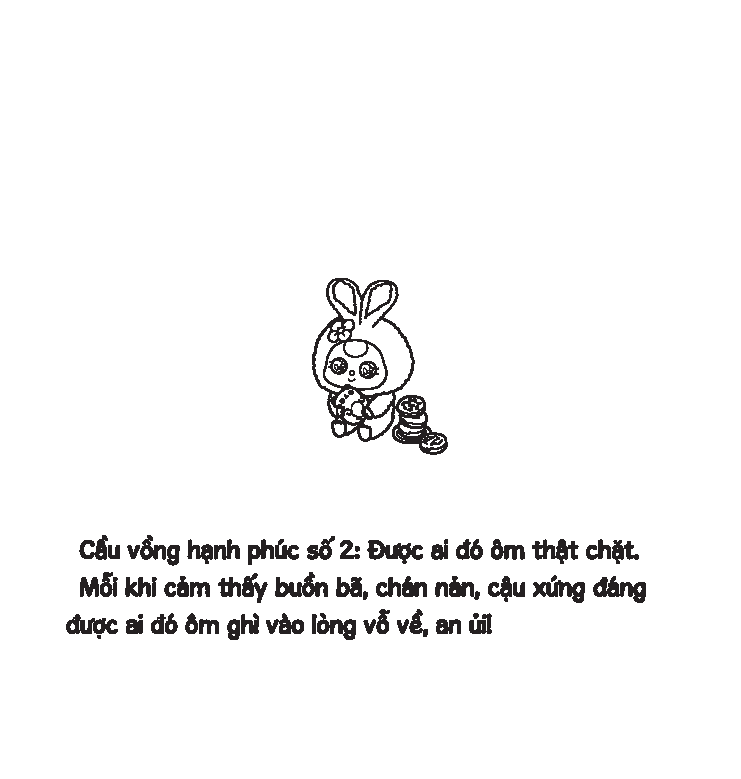 sách tô màu - baby three cầu vồng hạnh phúc