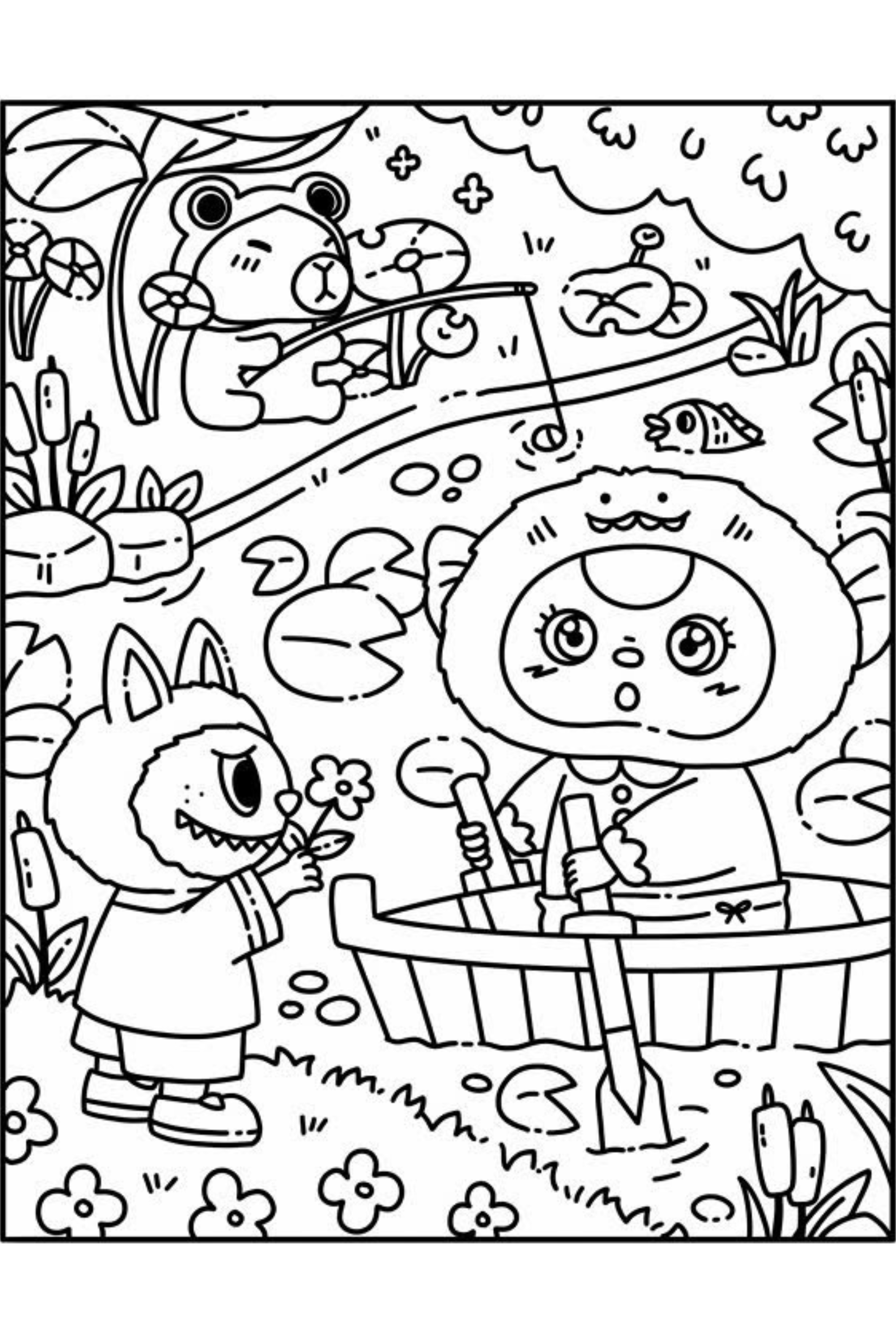 Sach To Mau Baby Three Ngoi Lang Hanh Phuc