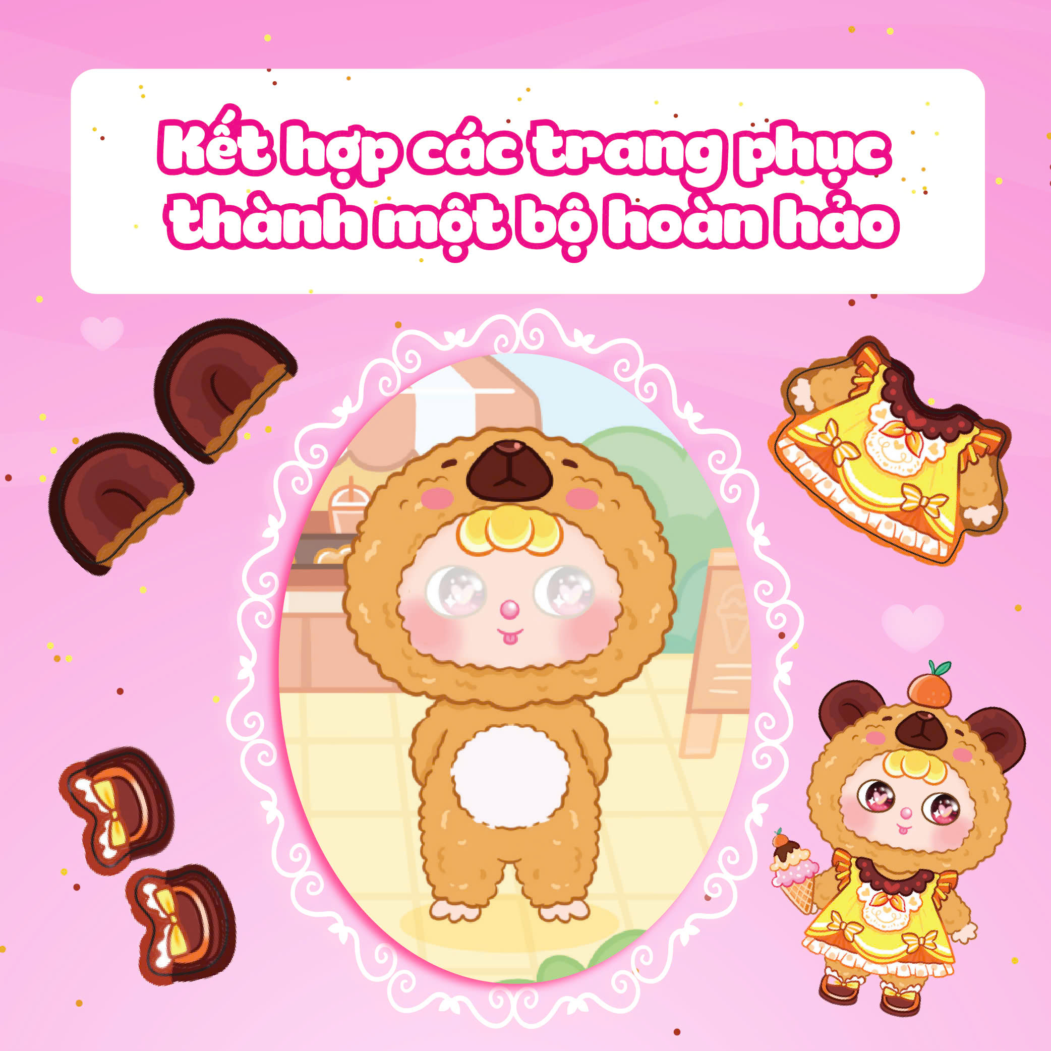 sách tô màu babythree - mini fashion