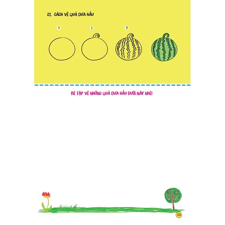 sách tô màu - bé tập làm họa sĩ - bé tập vẽ các loại rau củ quả