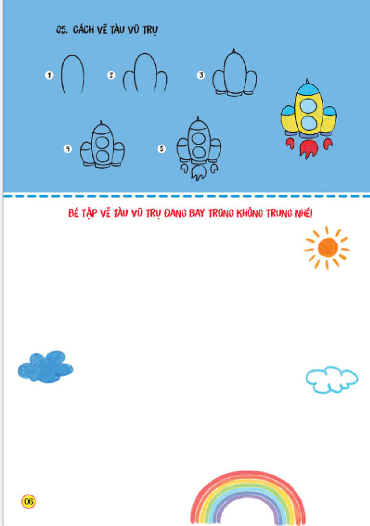 sách tô màu - bé tập làm họa sĩ - bé tập vẽ phương tiện giao thông