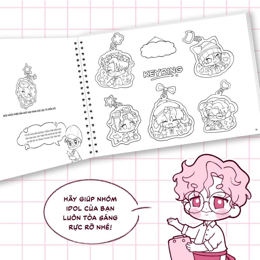 Sach To Mau - Idol Sweeties - Nhung Khoanh Khac Khien Tim Fan Tan Chay - Phien Ban Dac Biet