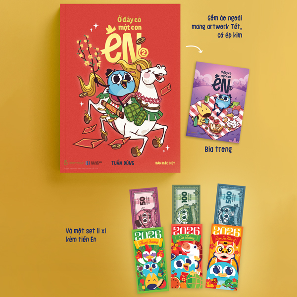 Sách Tô Màu - Muôn Nơi Én Tới - Tặng Kèm Sticker + Postcard