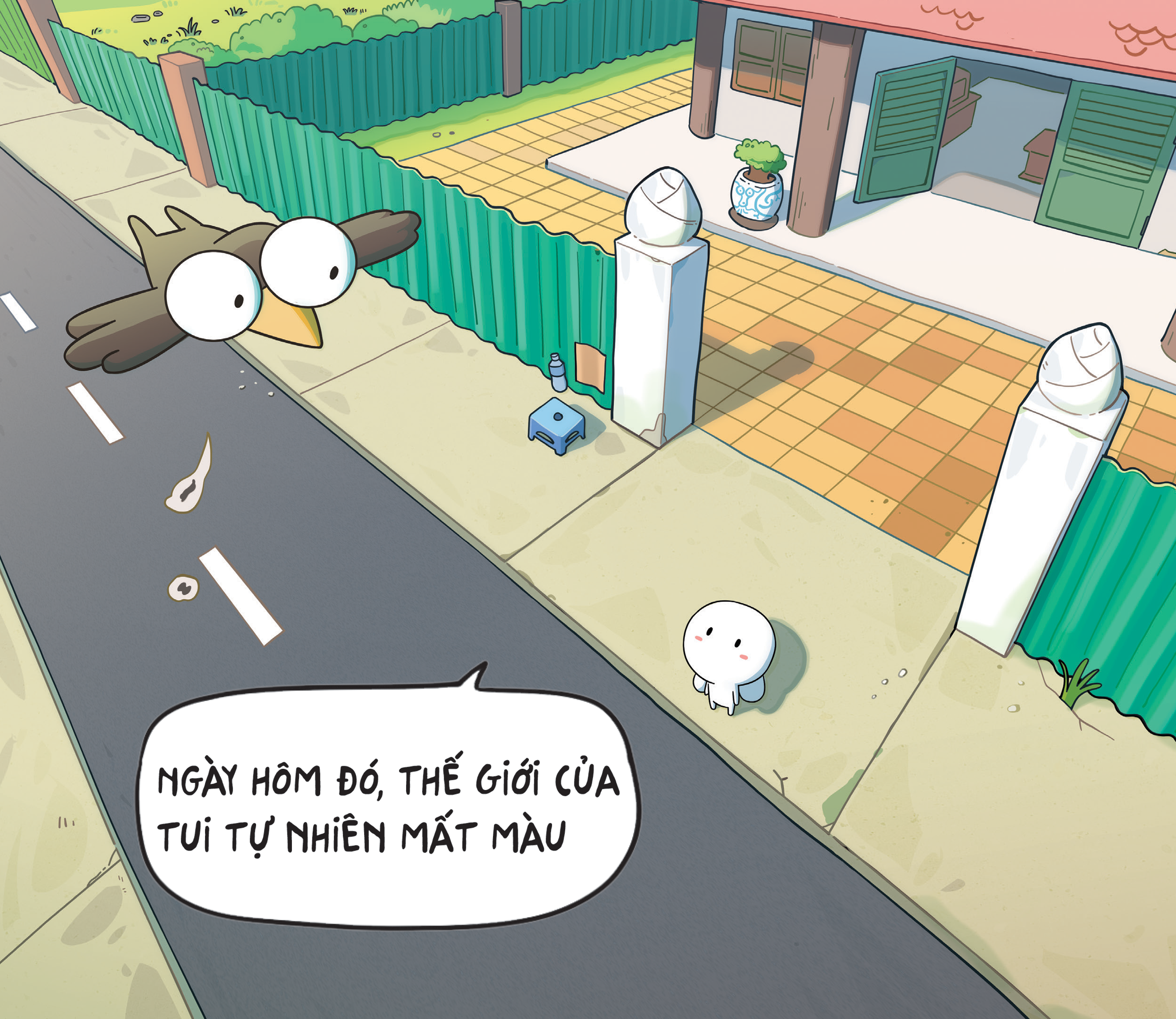 Sách Tô Màu - Thỏ Bảy Màu Trong Thế Giới Bay Màu