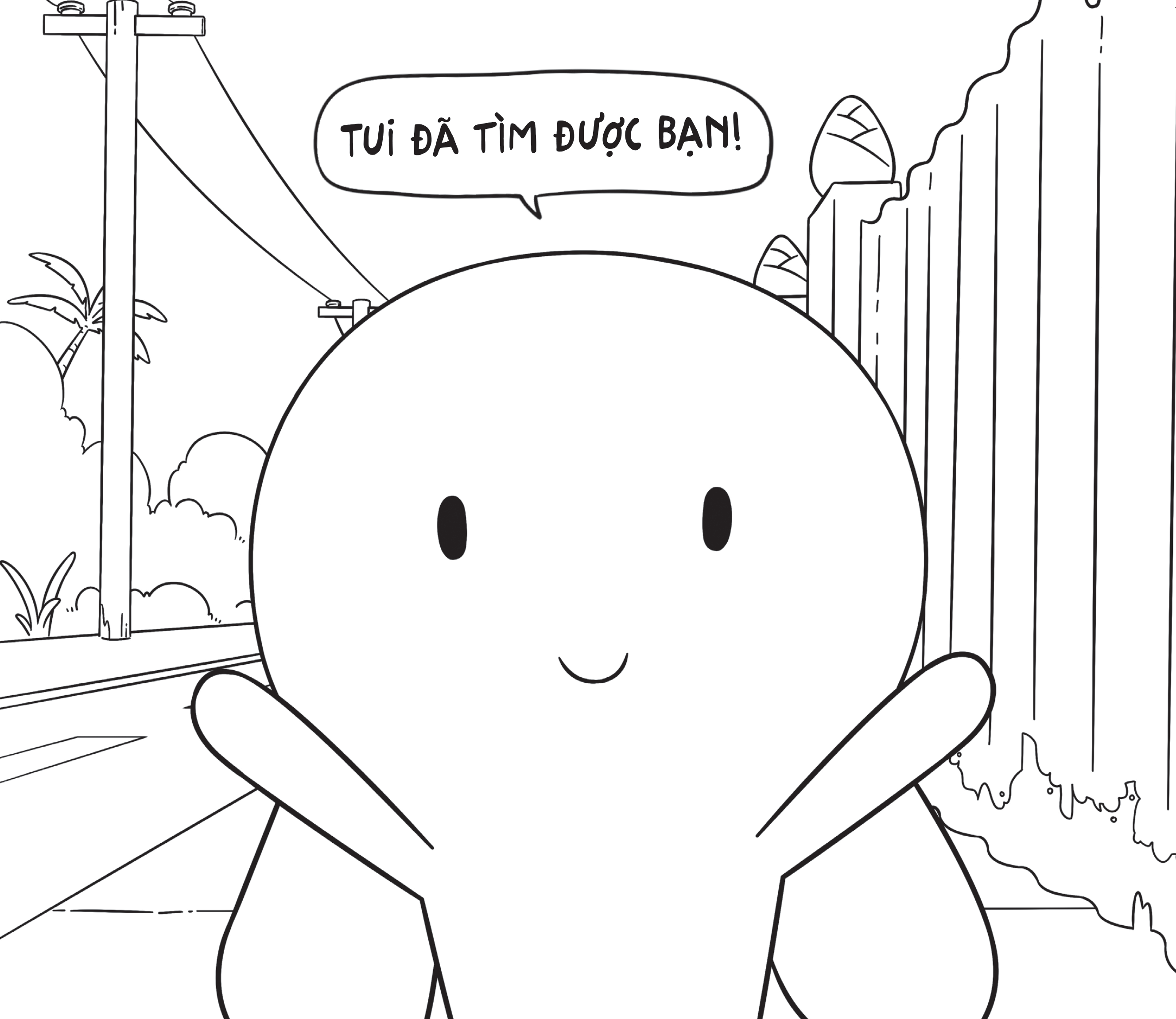 Sách Tô Màu - Thỏ Bảy Màu Trong Thế Giới Bay Màu