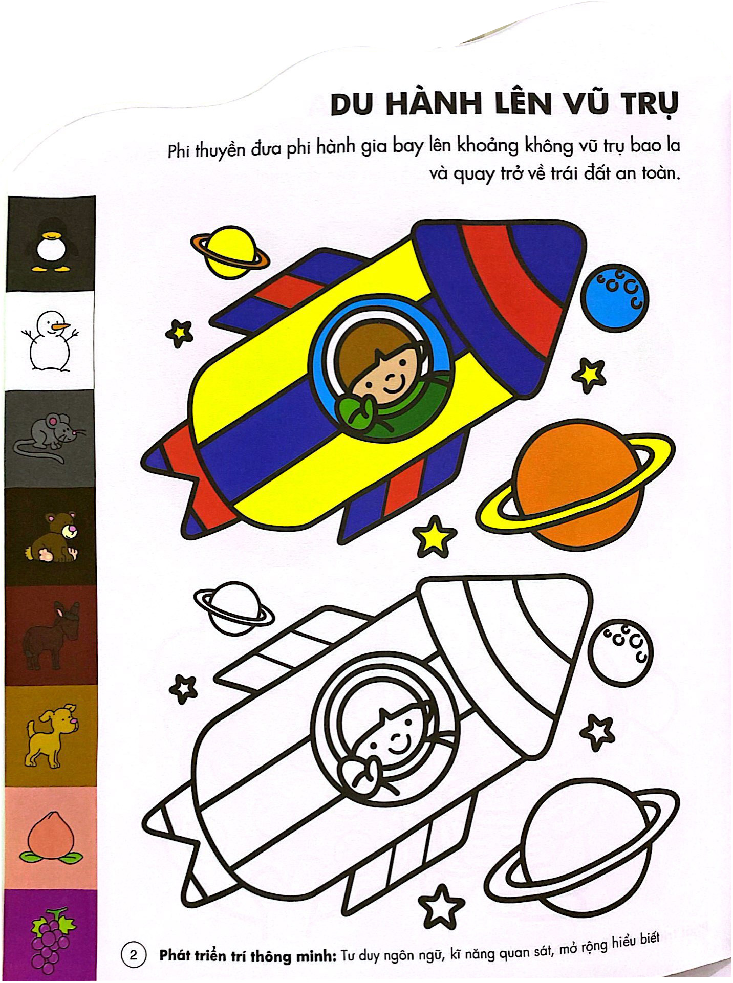 sách tô màu thông minh đầu tiên của bé - cầu vồng kì ảo (4 - 5 tuổi)