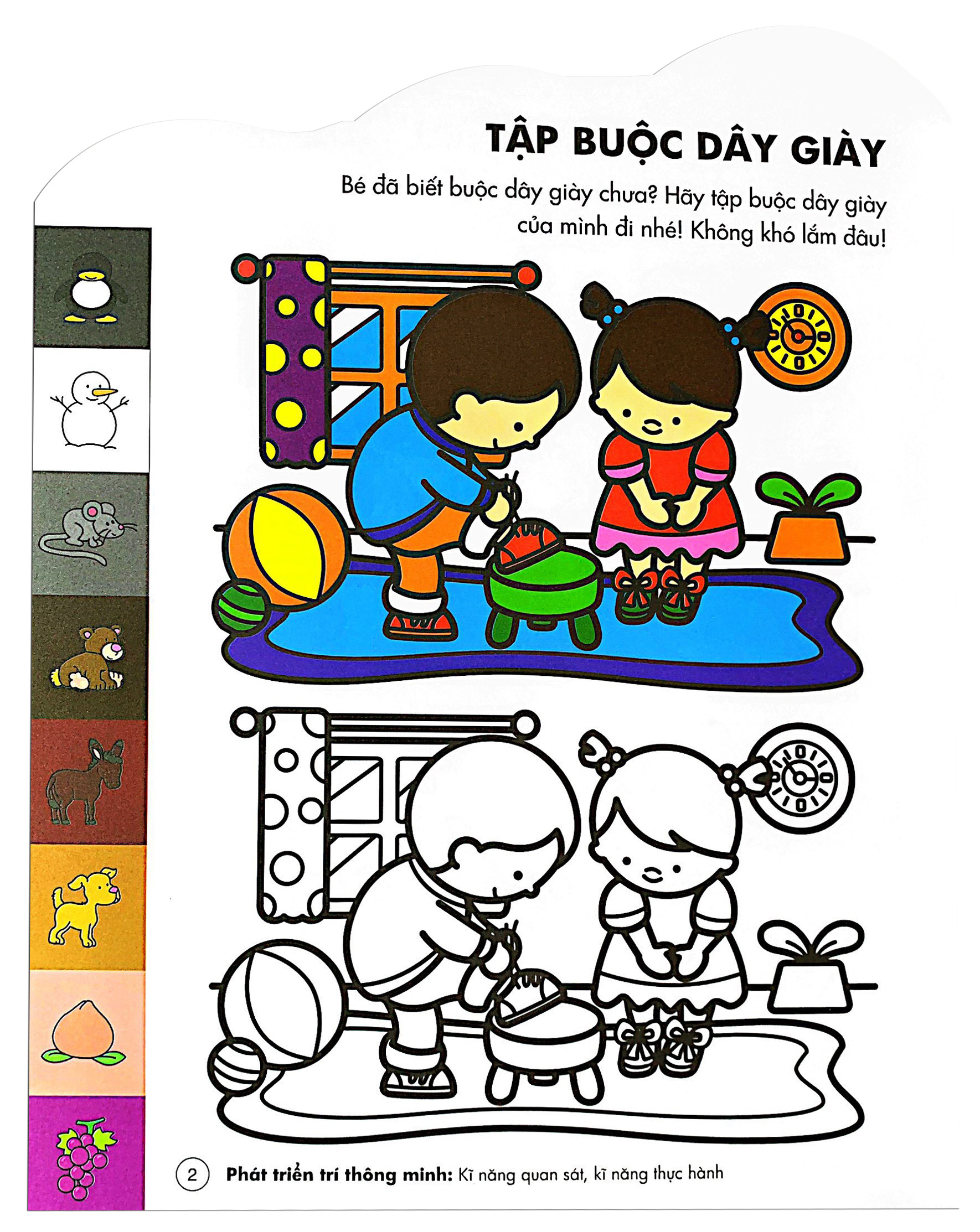 sách tô màu thông minh đầu tiên của bé - nhiếp ảnh gia tí hon (5 - 6 tuổi)