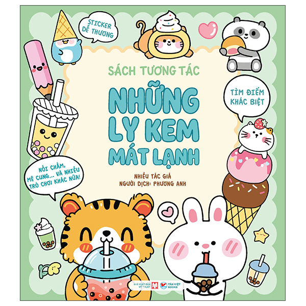 Sách Tô Màu - Trà Sữa Trân Châu Xinh Yêu