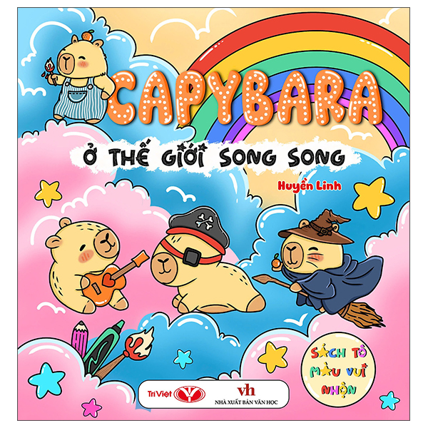 Sach To Mau Vui Nhon - CapyBara O The Gioi Song Song