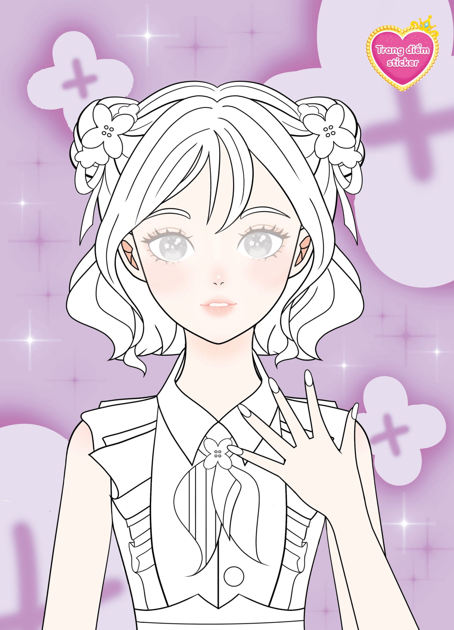 sách trang điểm công chúa hàn quốc - hana