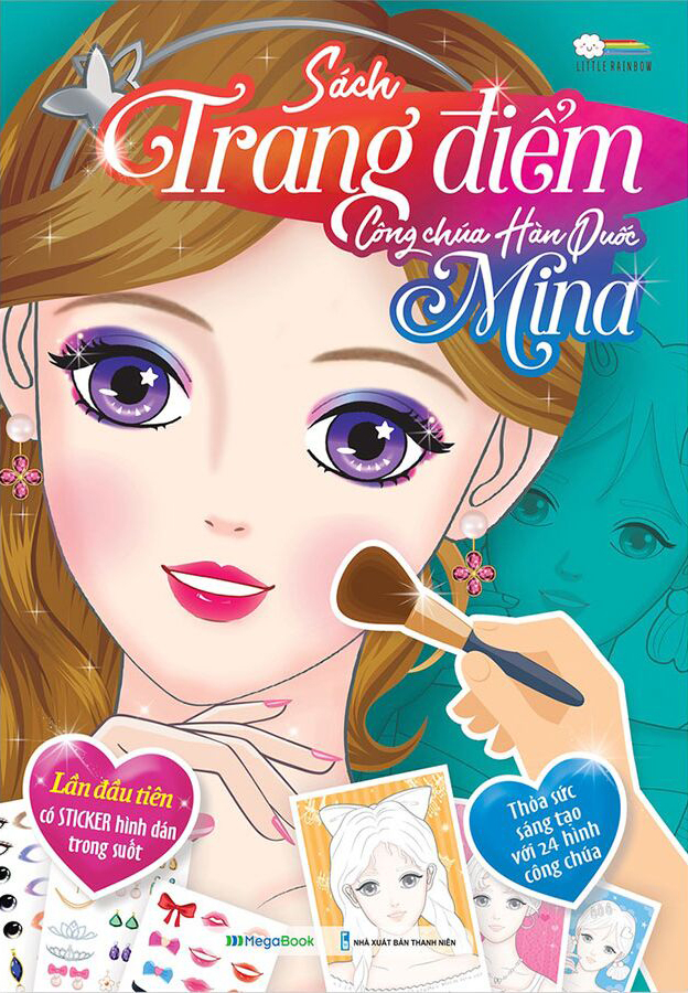 sách trang điểm - công chúa hàn quốc mina