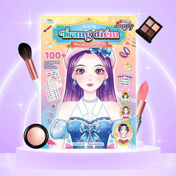 sách trang điểm công chúa hàn quốc - sunny