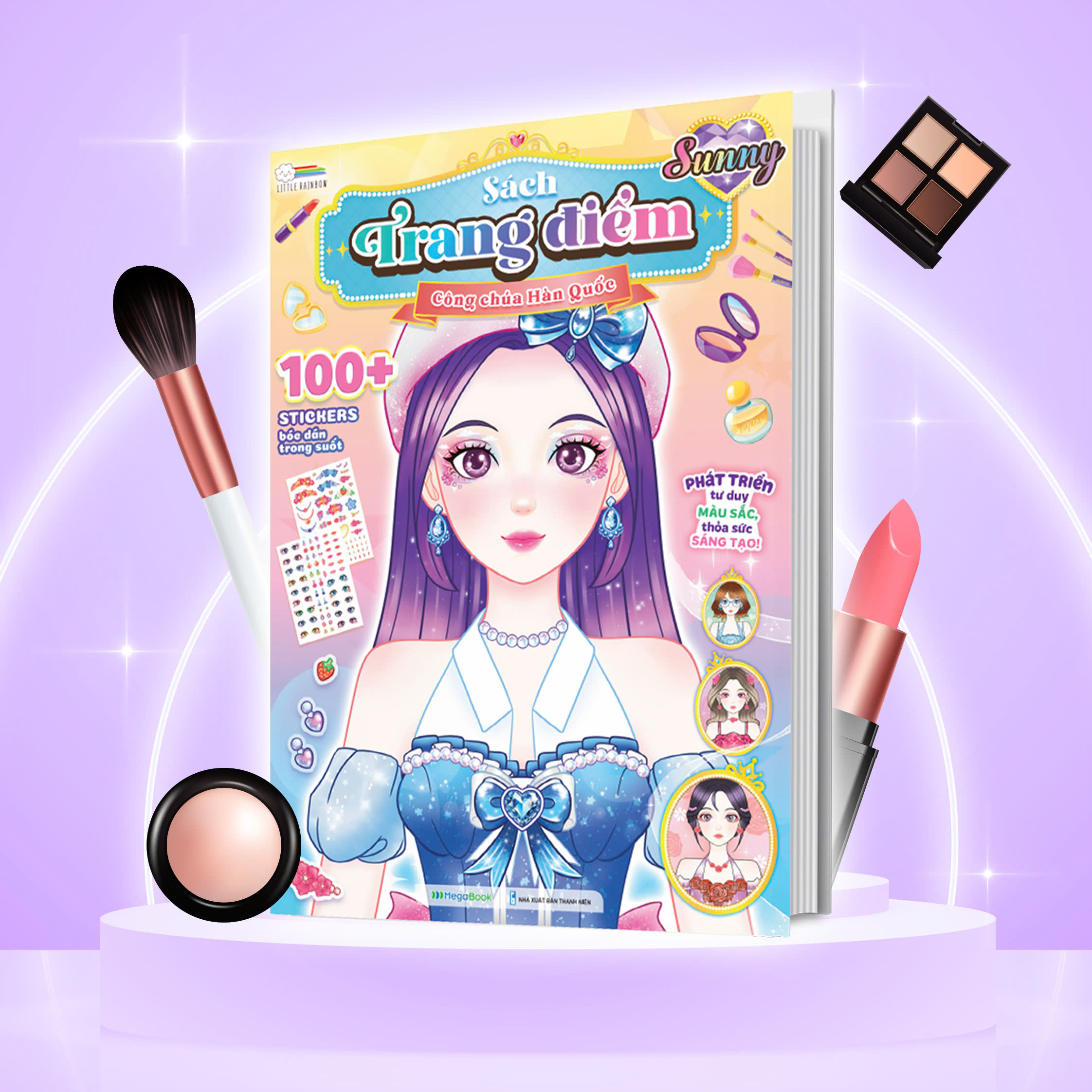 sách trang điểm công chúa hàn quốc - sunny