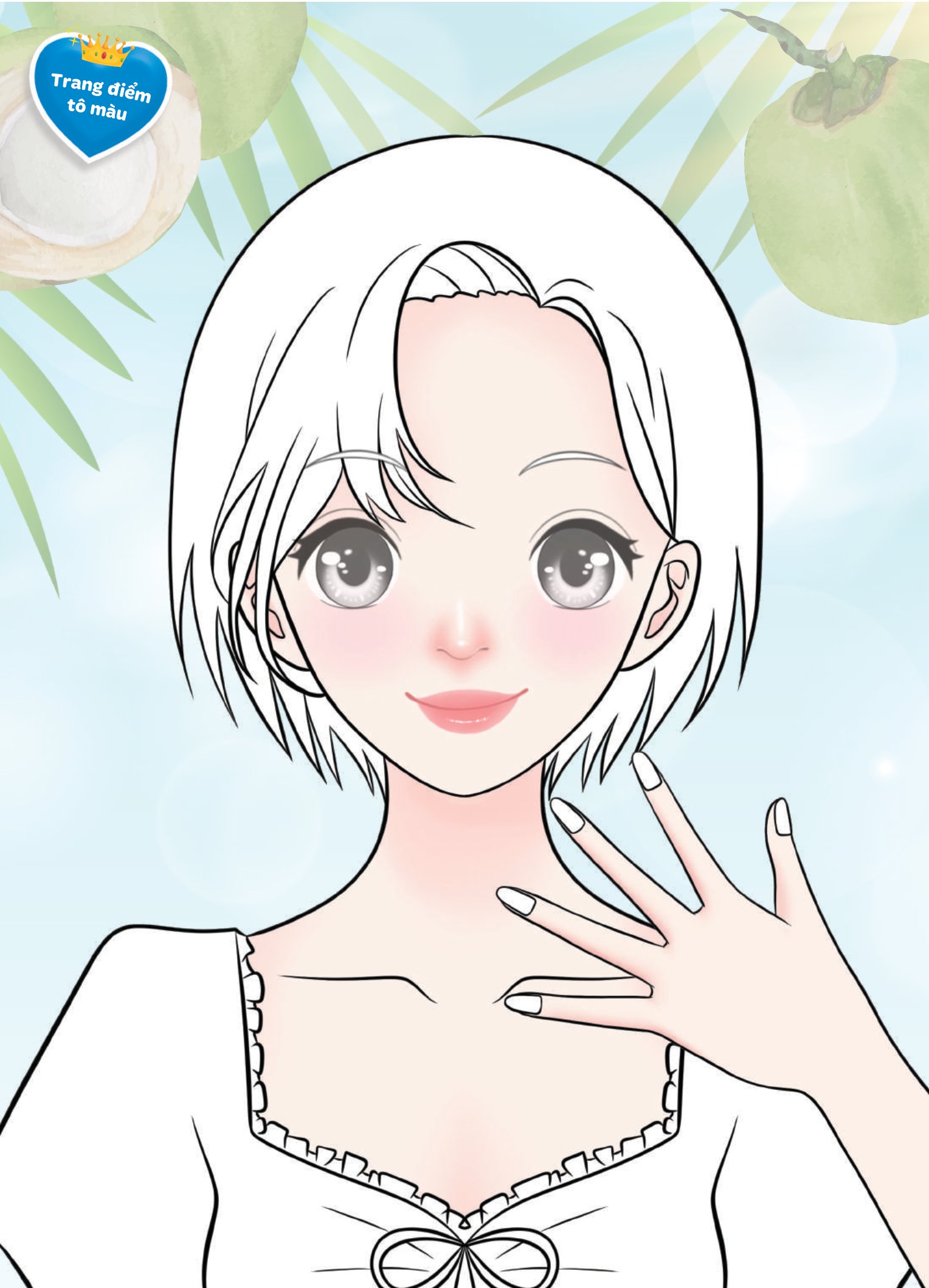 sách trang điểm - công chúa hoa rosy