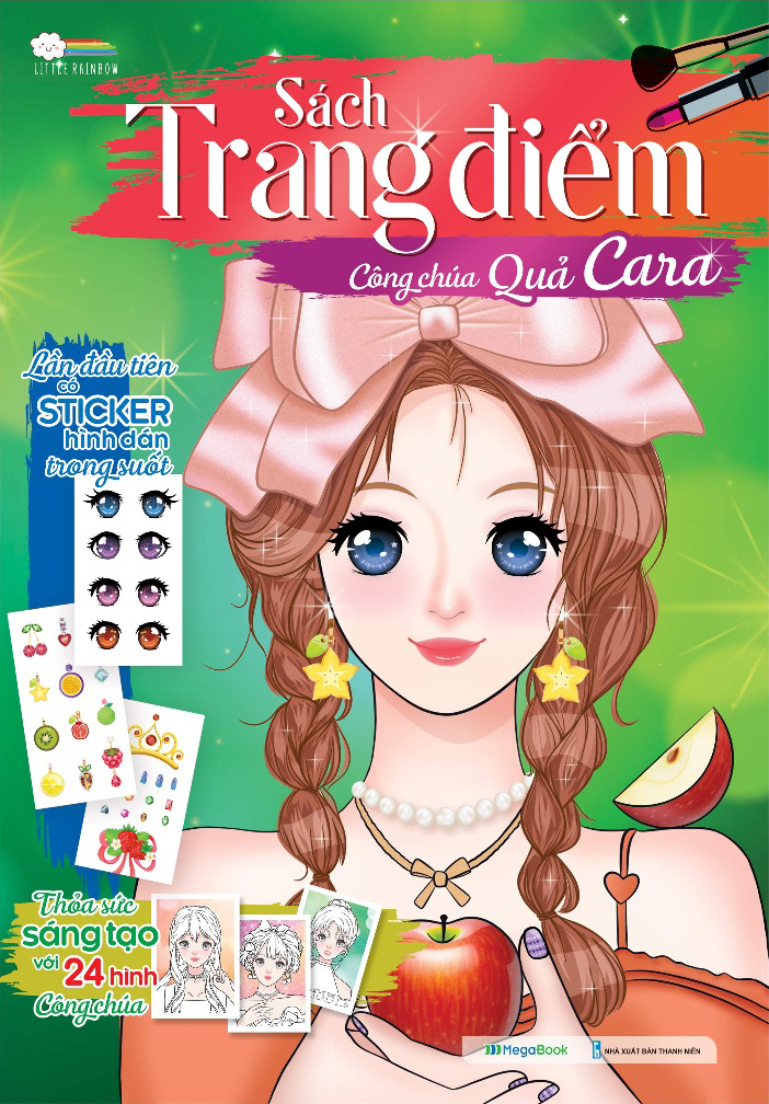 sách trang điểm - công chúa quả cara