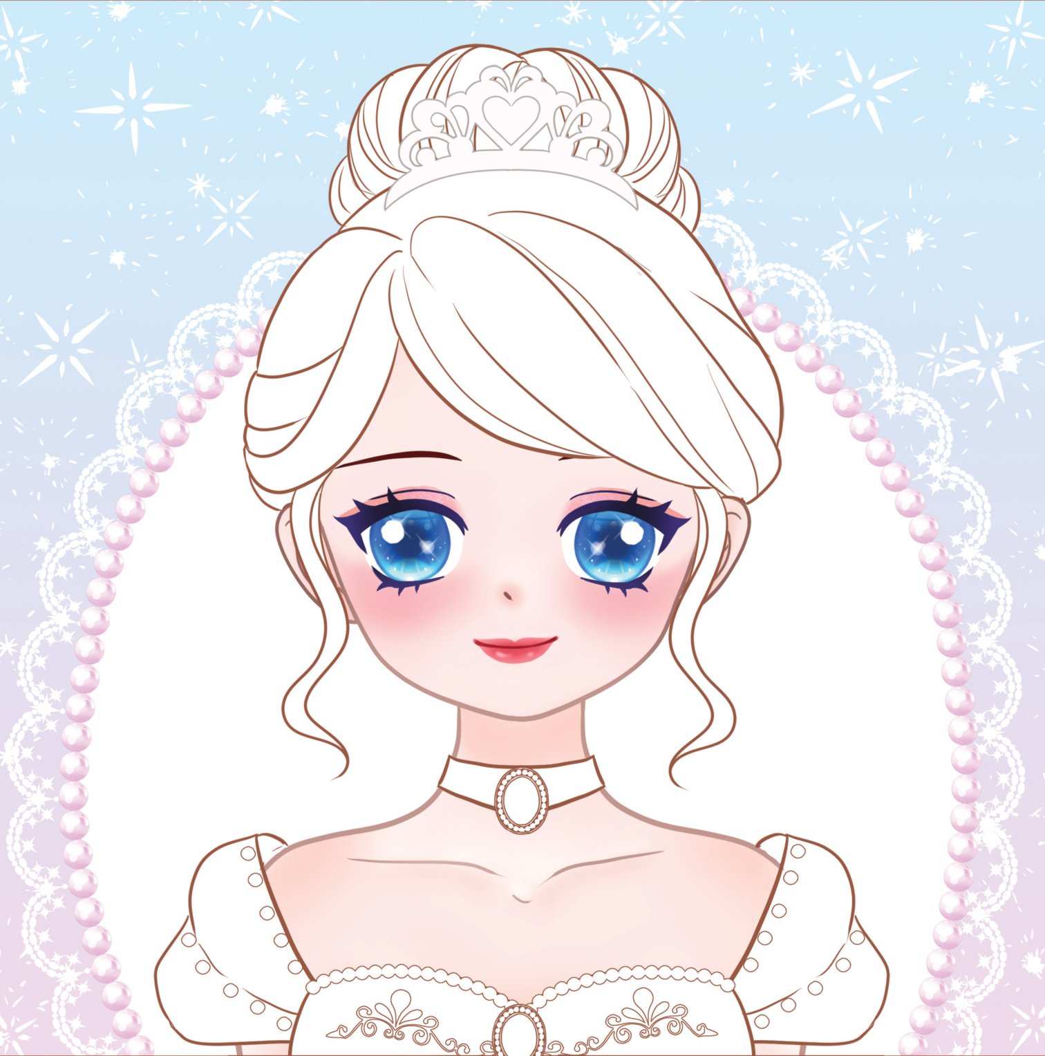 sách trang điểm lily - công chúa cổ tích