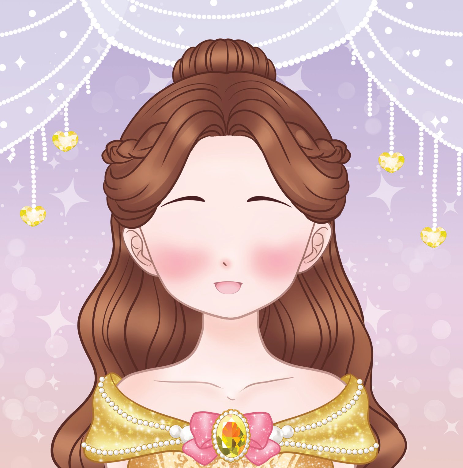 sách trang điểm lily - công chúa cổ tích