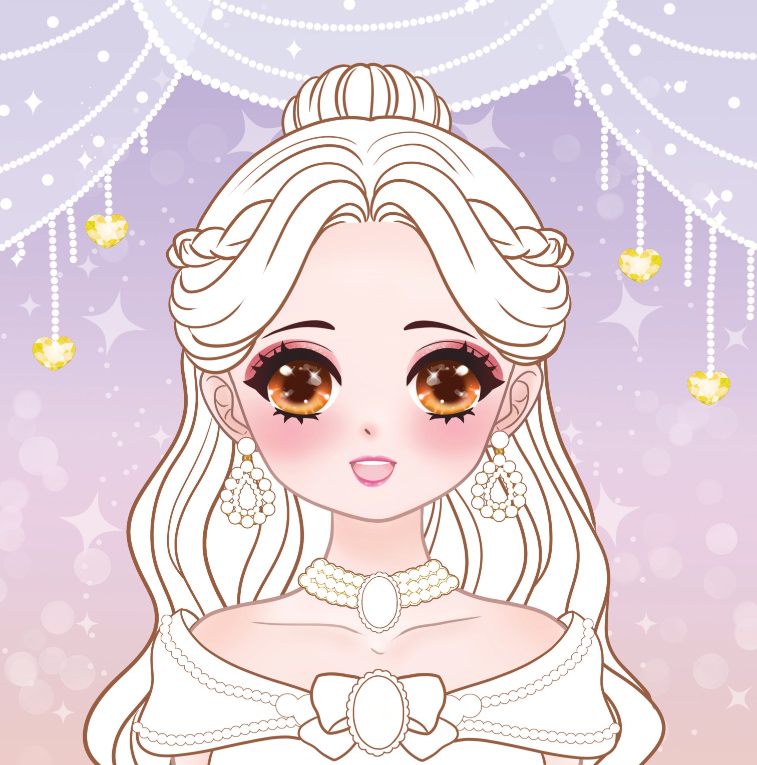 sách trang điểm lily - công chúa cổ tích