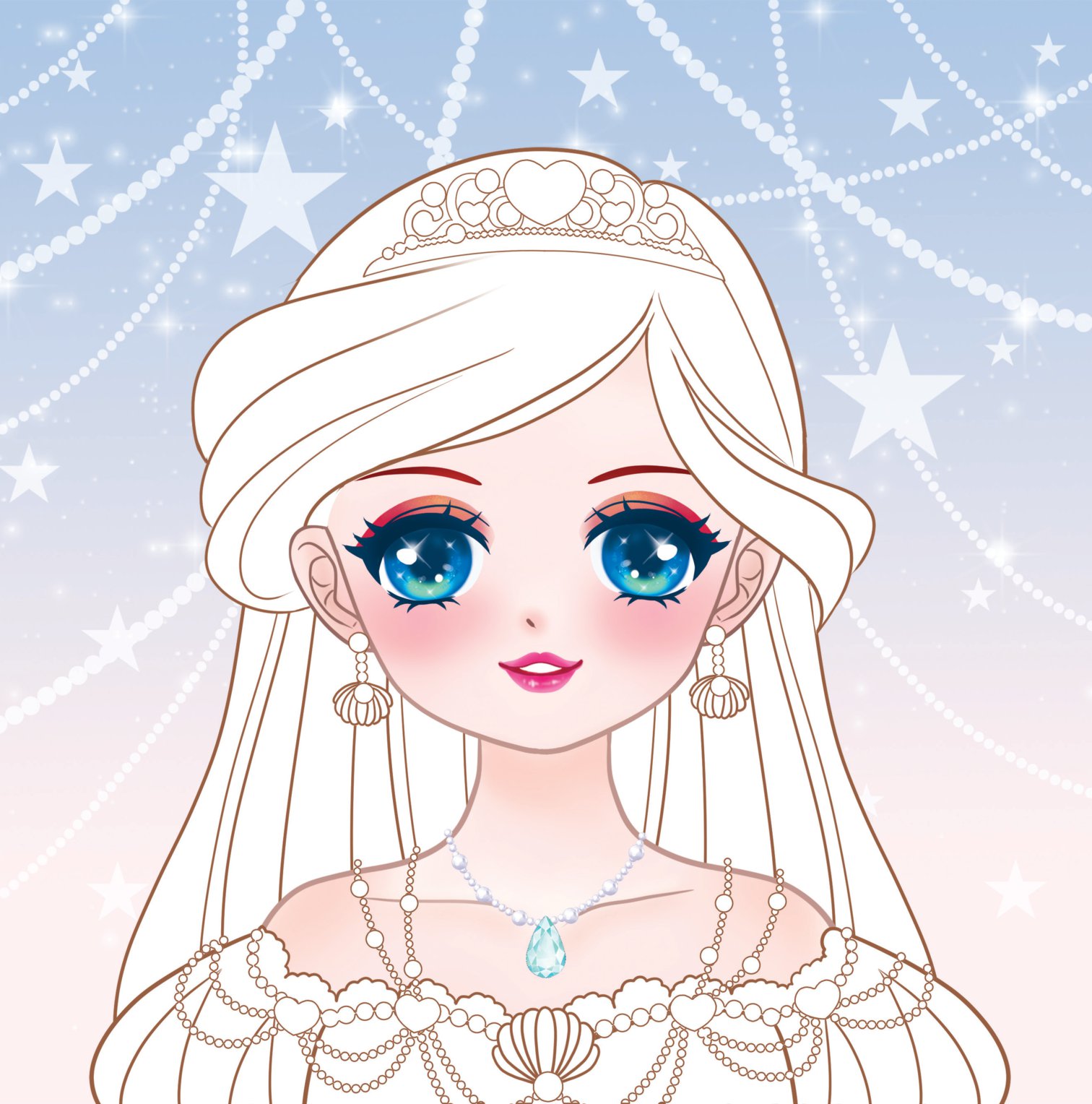 sách trang điểm lily - công chúa cổ tích