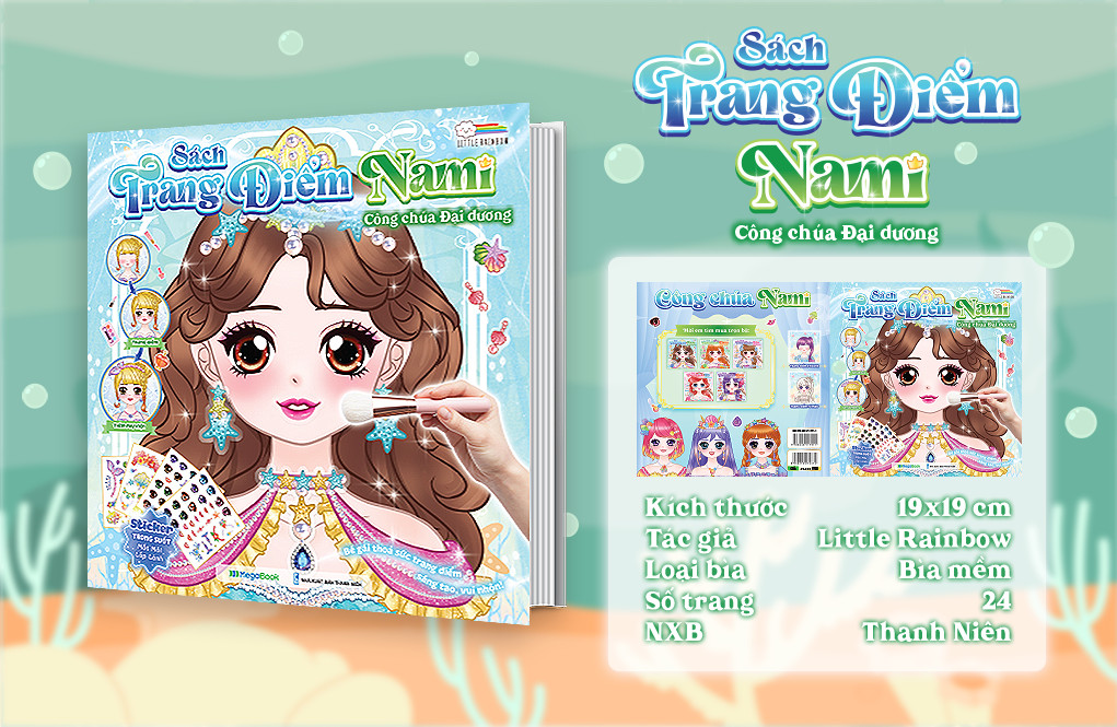 sách trang điểm nami - công chúa đại dương
