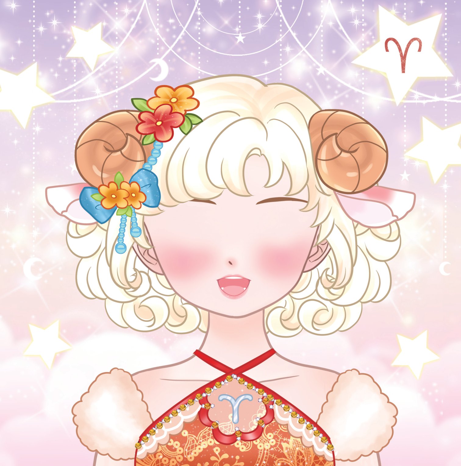 sách trang điểm ruby - công chúa chòm sao