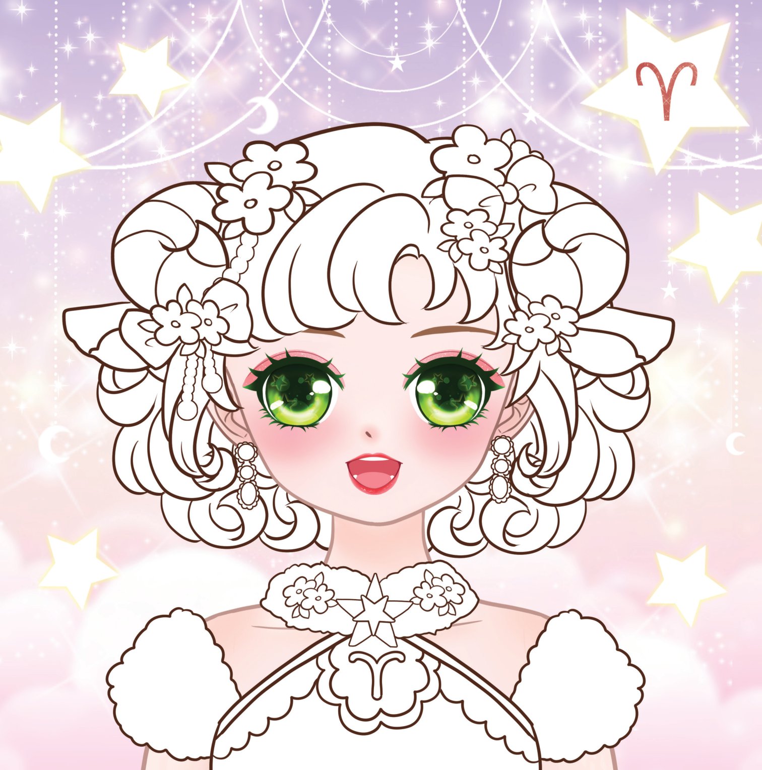 sách trang điểm ruby - công chúa chòm sao