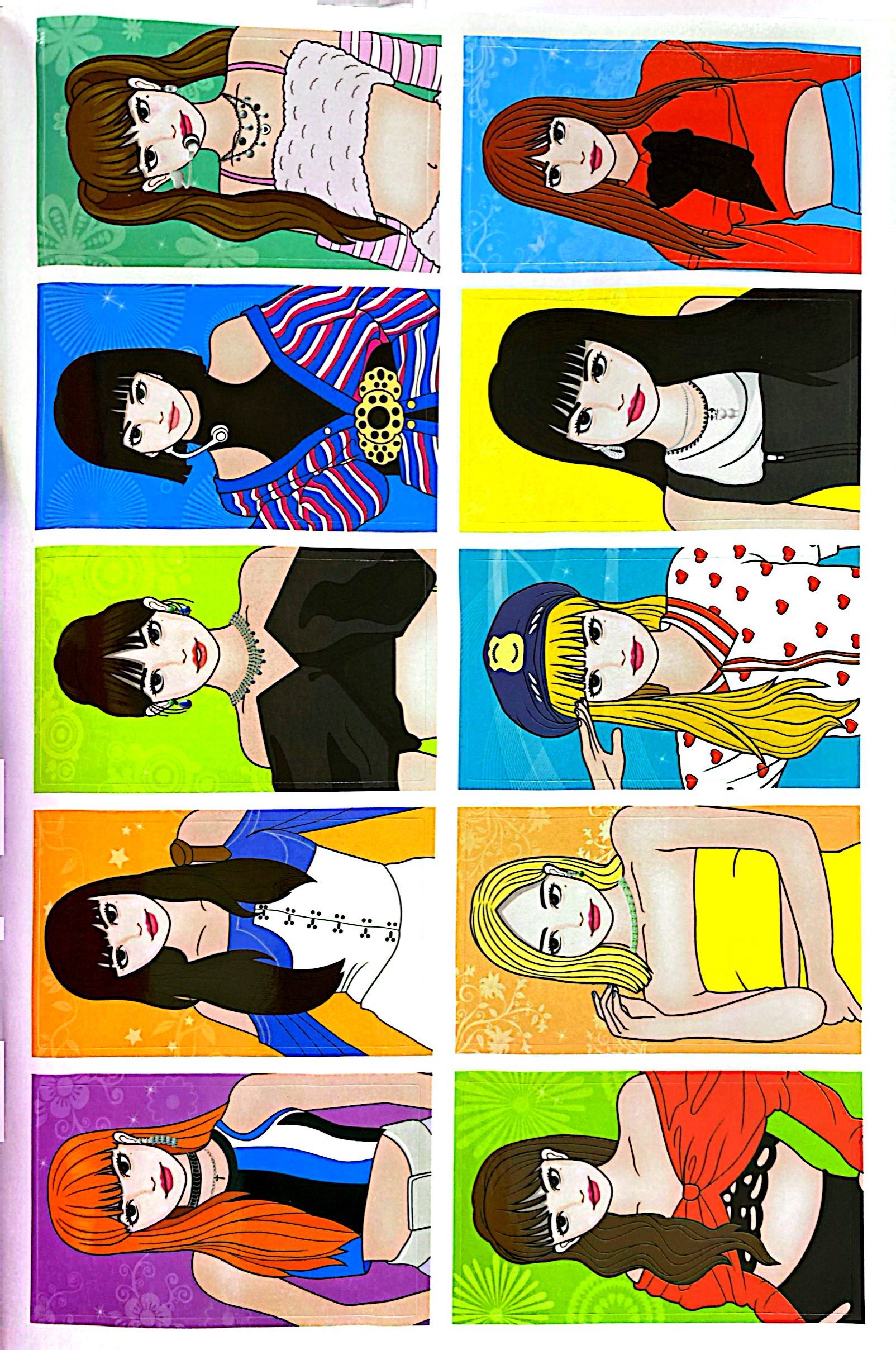 sách trang điểm thần tượng âm nhạc hàn quốc - lisa -thỏa sức sáng tạo cùng sticker trong suốt