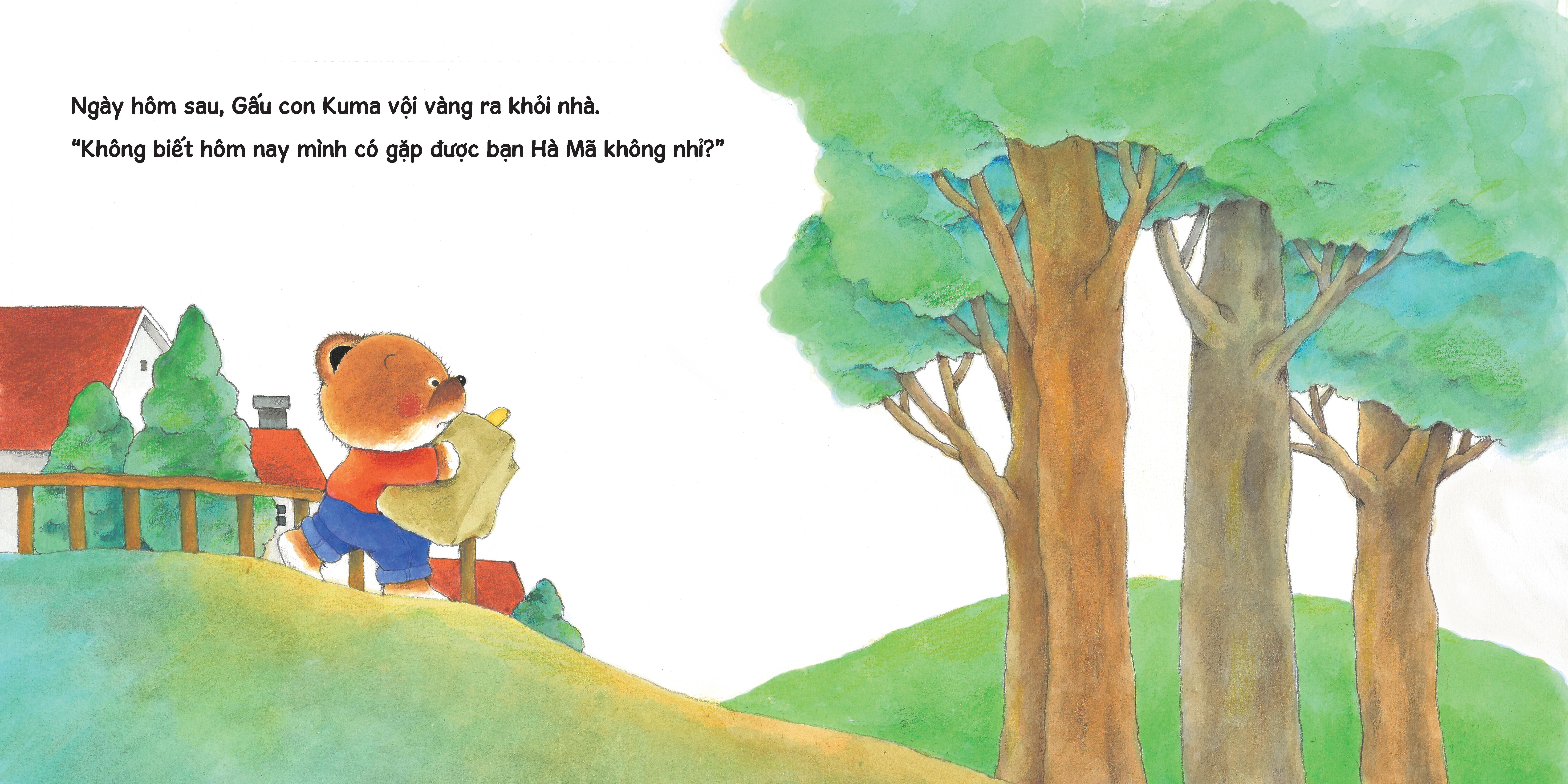 sách tranh ehon kuma - những chuyện nhỏ hằng ngày - không chơi với cậu nữa