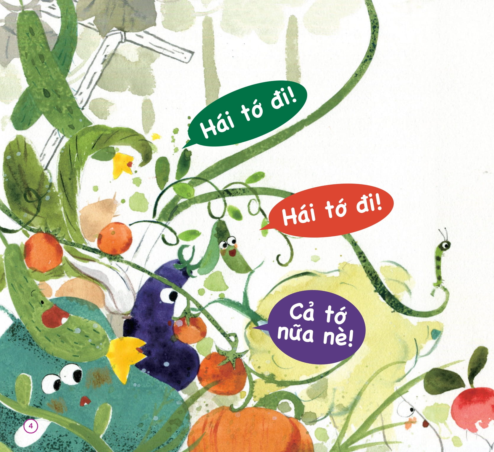 sách tranh học nói - bé bi bô… - học từ trái nghĩa