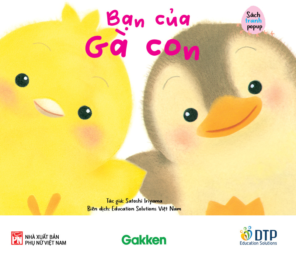 sách tranh pop-up - bạn của gà con