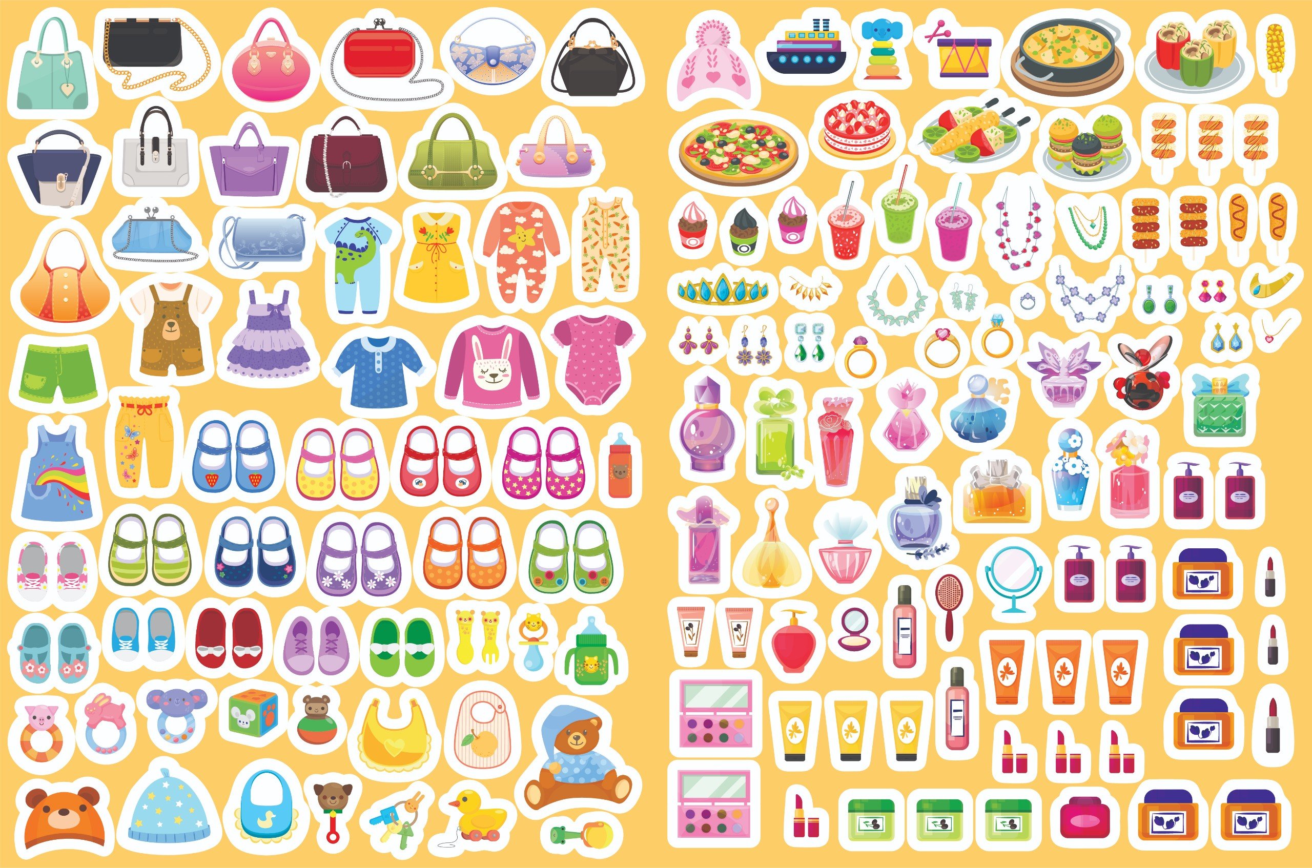 sách trò chơi đồ hàng - đi siêu thị