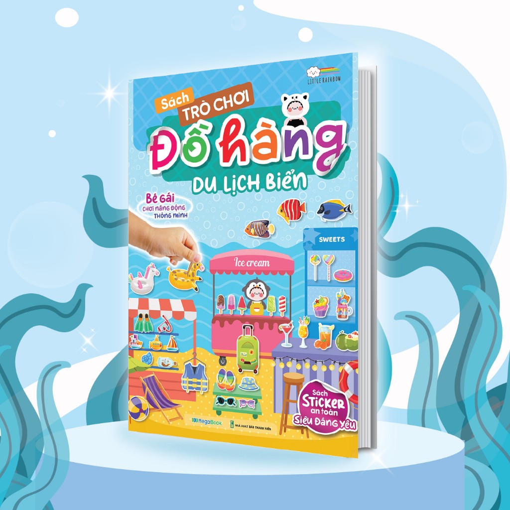 sách trò chơi đồ hàng - du lịch biển