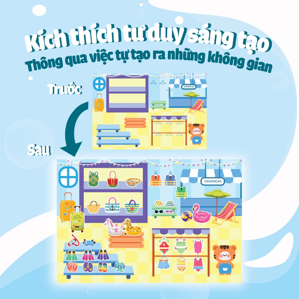 sách trò chơi đồ hàng - du lịch biển