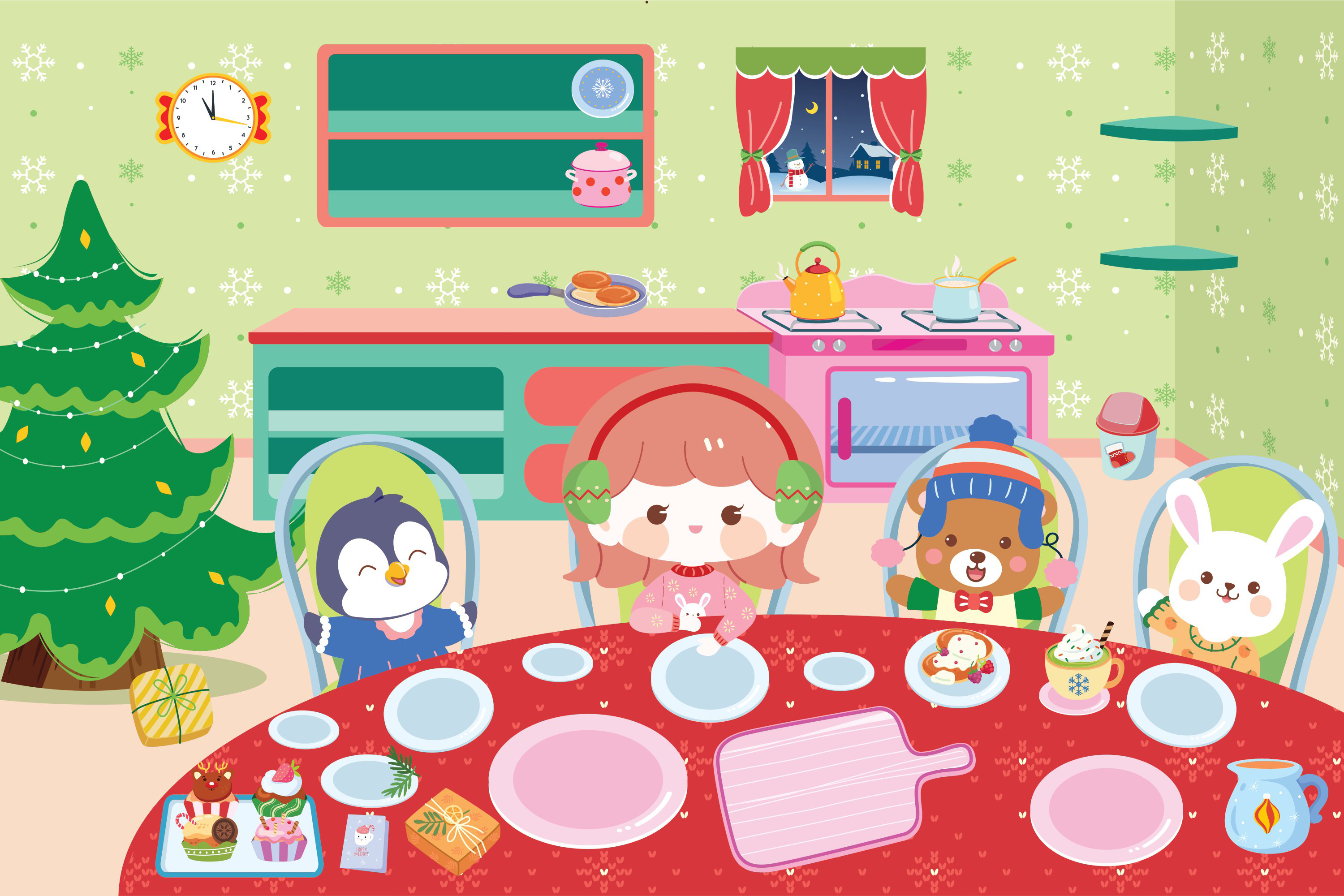 sách trò chơi đóng vai công chúa nhỏ mika - bữa tiệc ngọt ngào