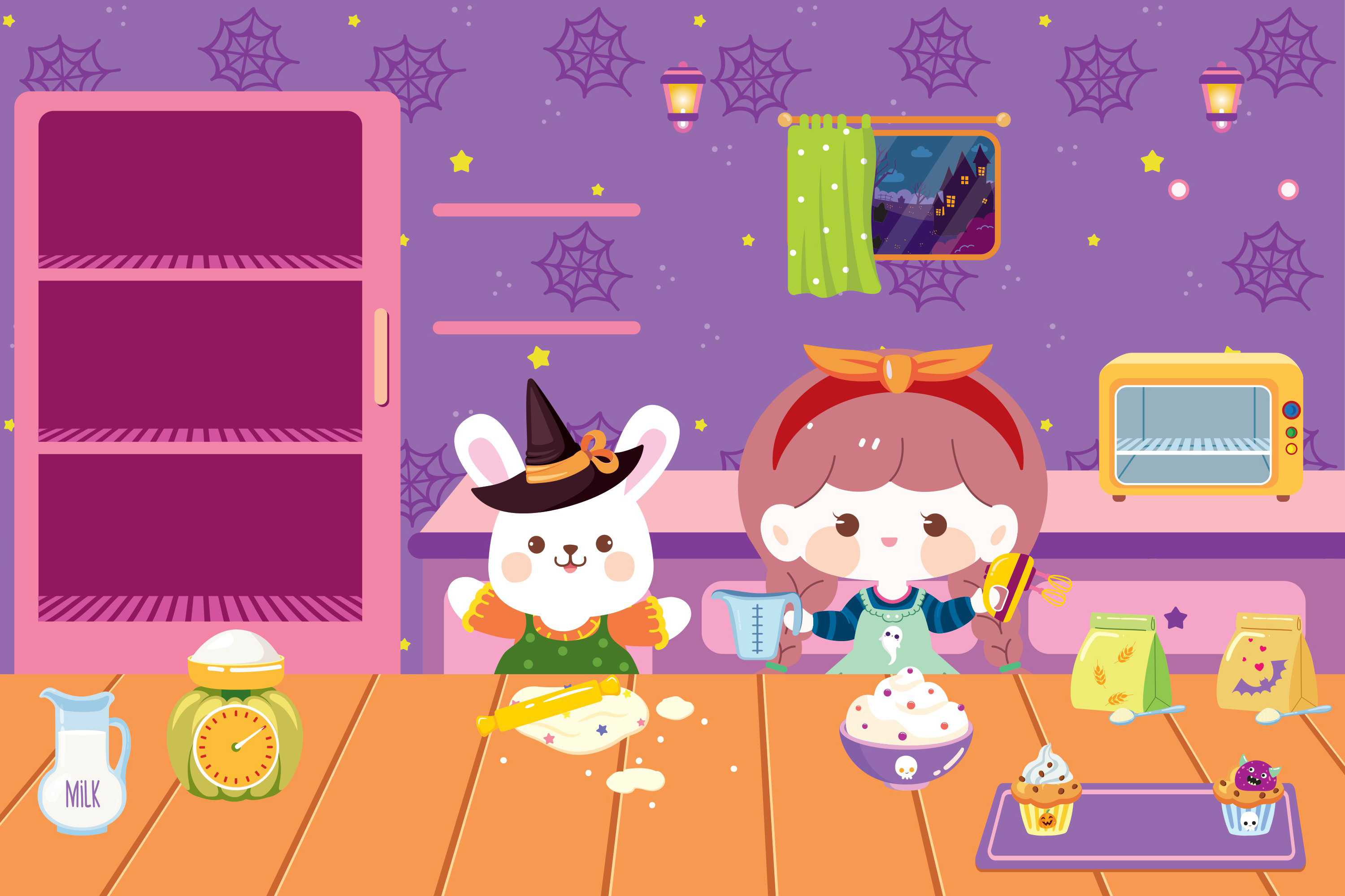 sách trò chơi đóng vai công chúa nhỏ mika - bữa tiệc ngọt ngào