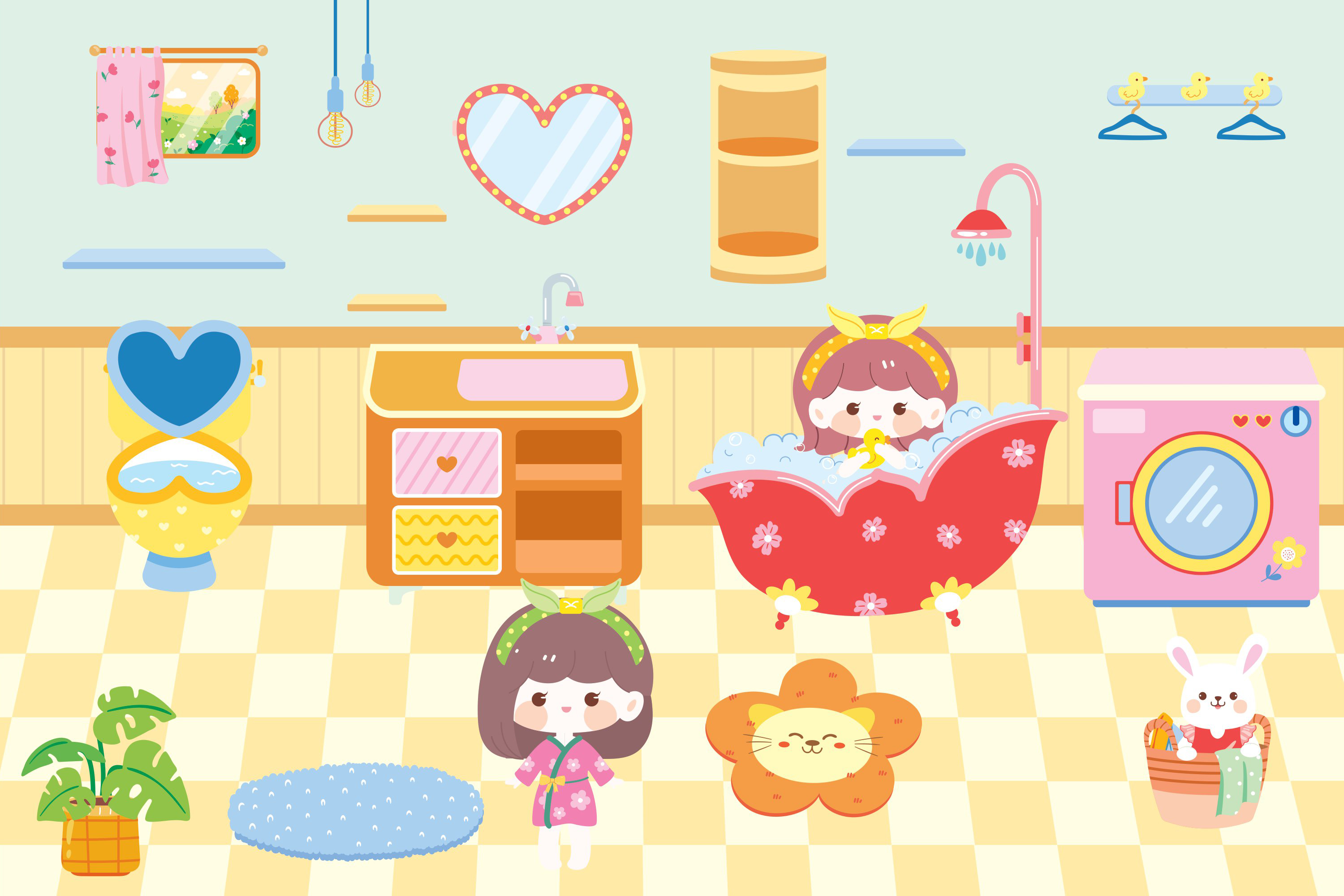 sách trò chơi đóng vai công chúa nhỏ mika - căn phòng công chúa