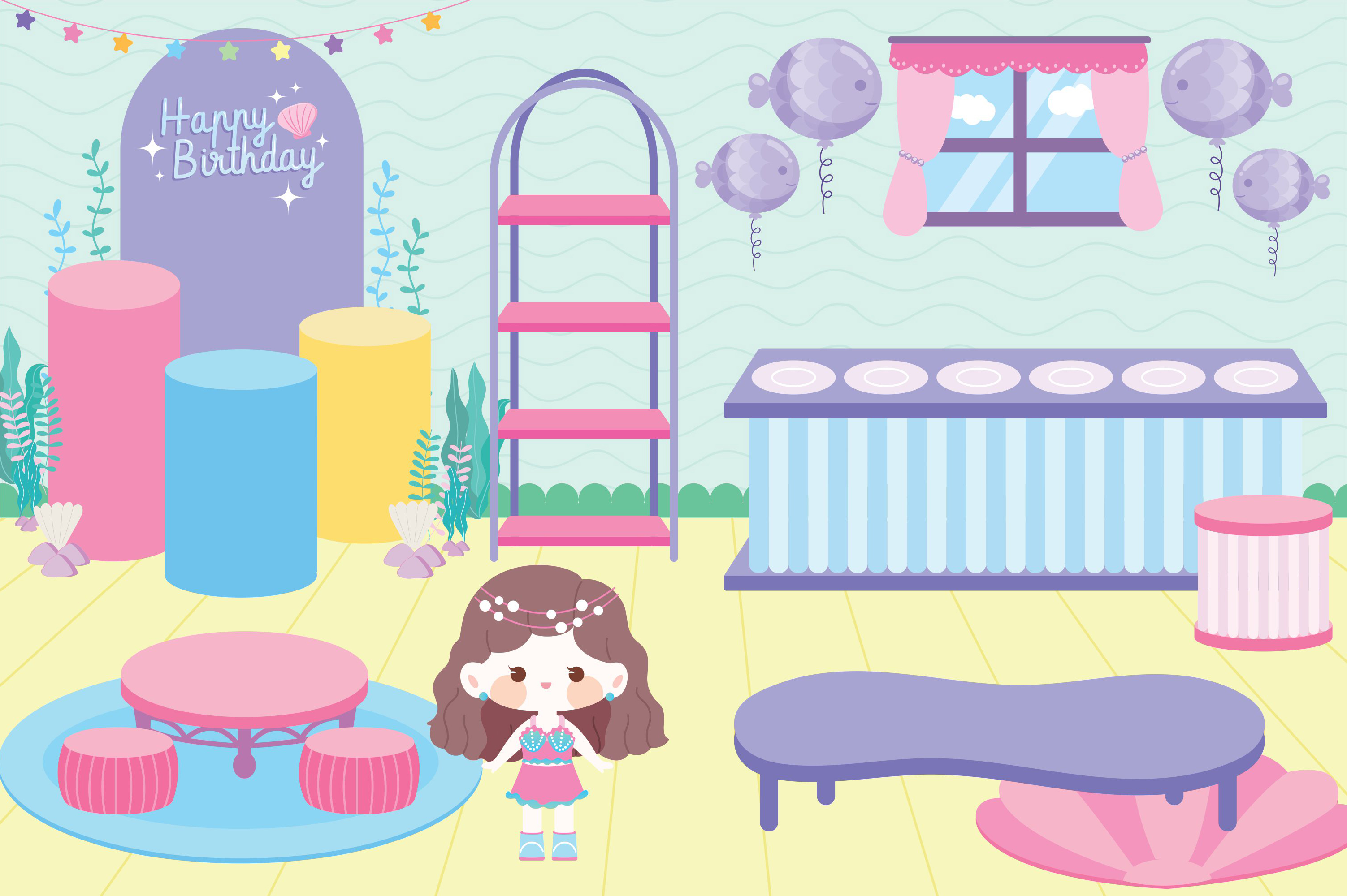 sách trò chơi đóng vai công chúa nhỏ mika - ngôi nhà gọn gàng