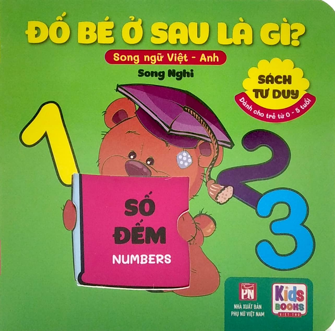sách tư duy - đố bé ở sau là gì? - số đếm (song ngữ việt - anh)