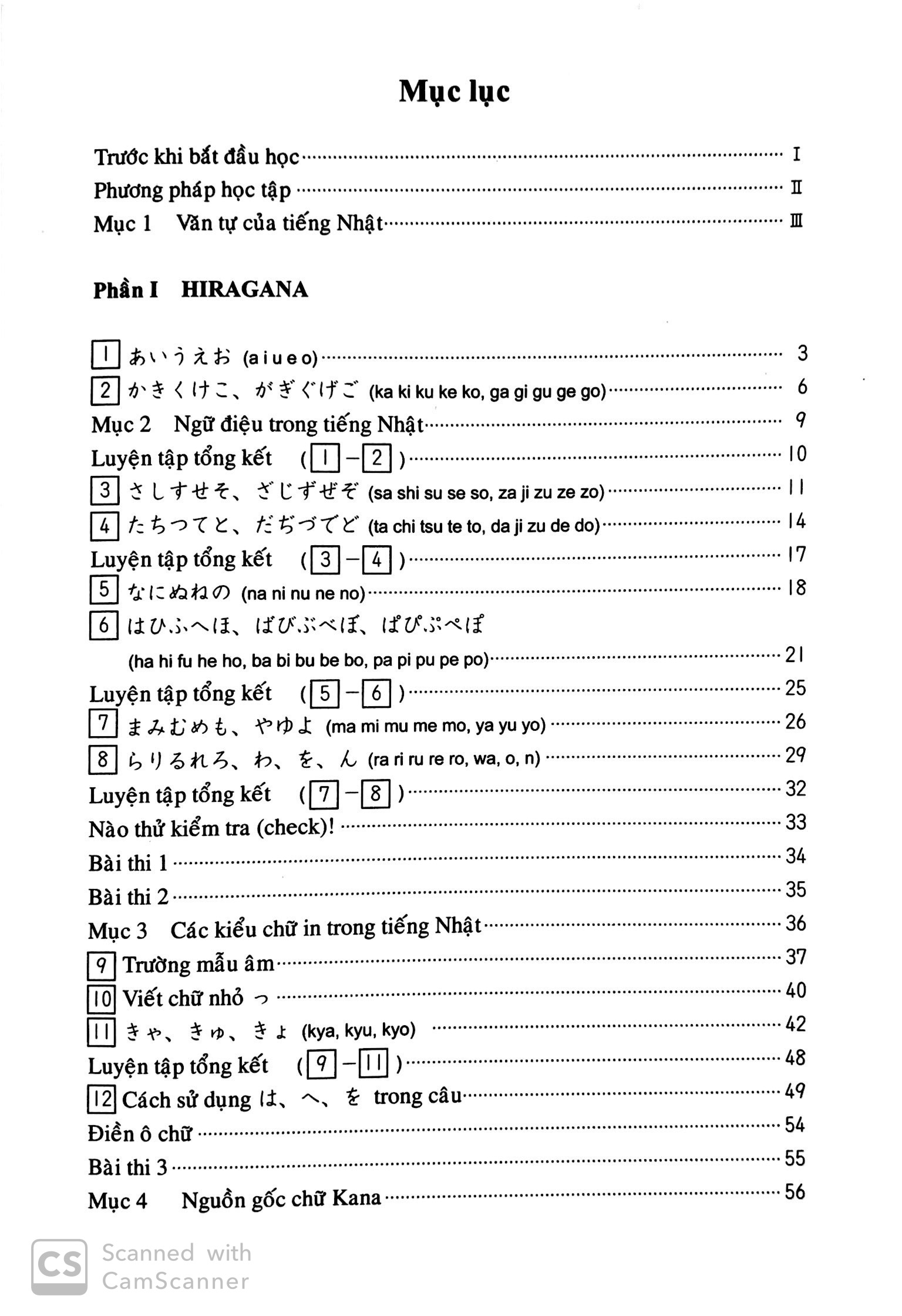 sách tự học hiragana-katakana - học thông qua nghe và viết - bản tiếng việt (tái bản 2023)