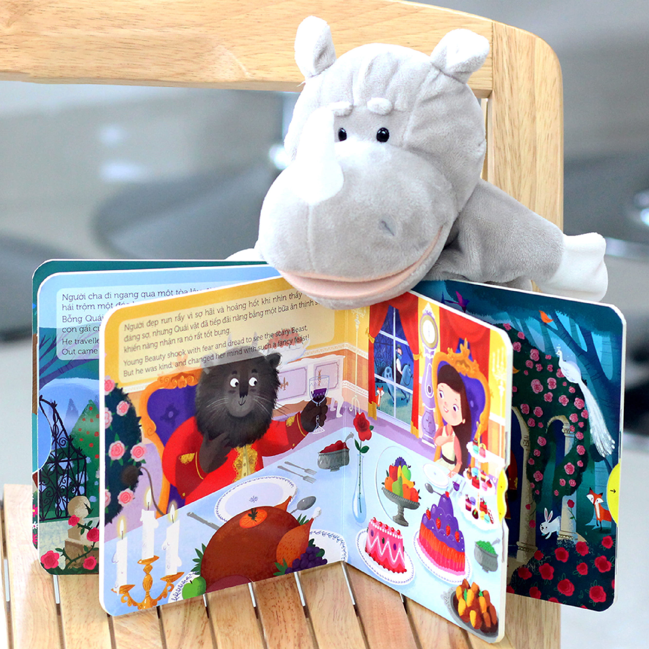 sách tương tác chuyển động - thế giới cổ tích - hộp 1 (3 tập)